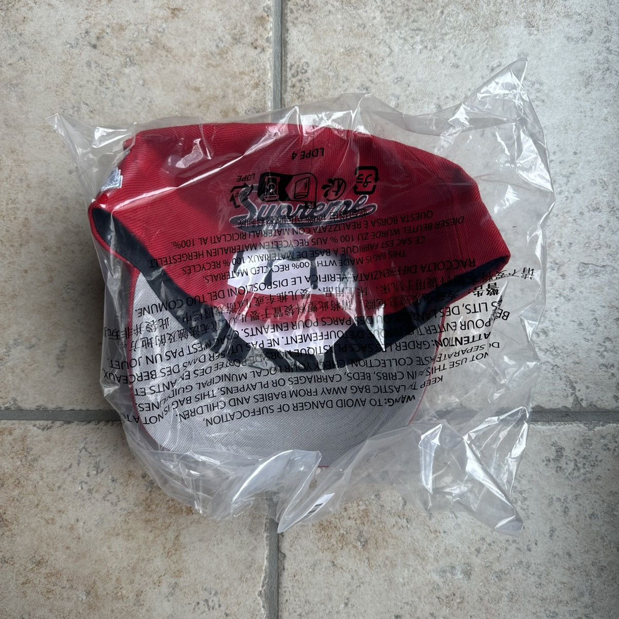 Supreme Supreme World Famous S Logo 6-Panel (SS26) Red Size ONE SIZE - 3 Thumbnail