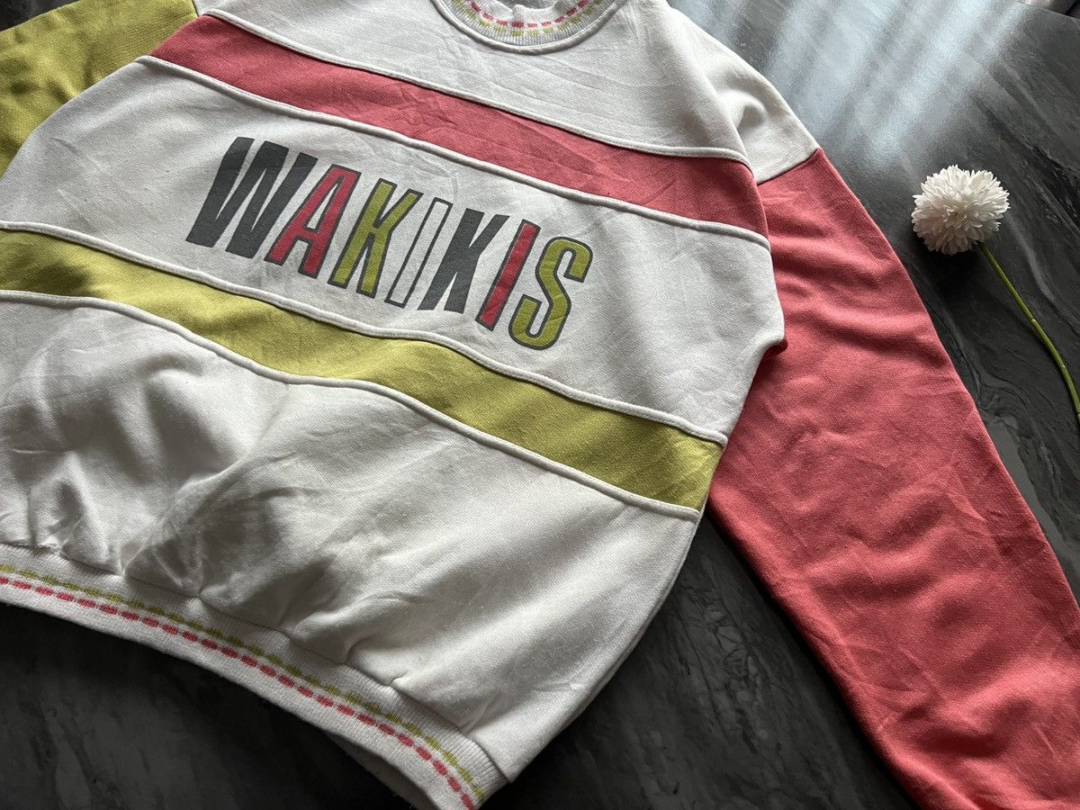 Vintage WAKIKIS : Swater Rare Pattern Match Collection Size US L / EU 52-54 / 3 - 4 Thumbnail