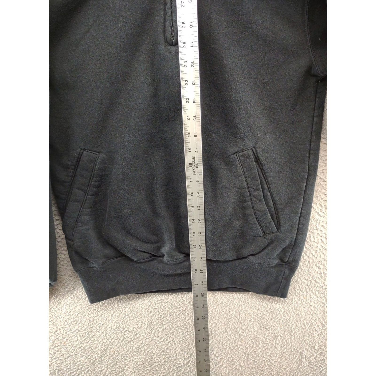 Champion Champion Eco Blank Black 1/4 Zip Pullover Sweatshirt Men S VTG Y2K Shirt Long Sleeve Lightweight Knit Zip PULLOVER Sweatshirt Mens Black Size US S / EU 44-46 / 1 - 6 Thumbnail