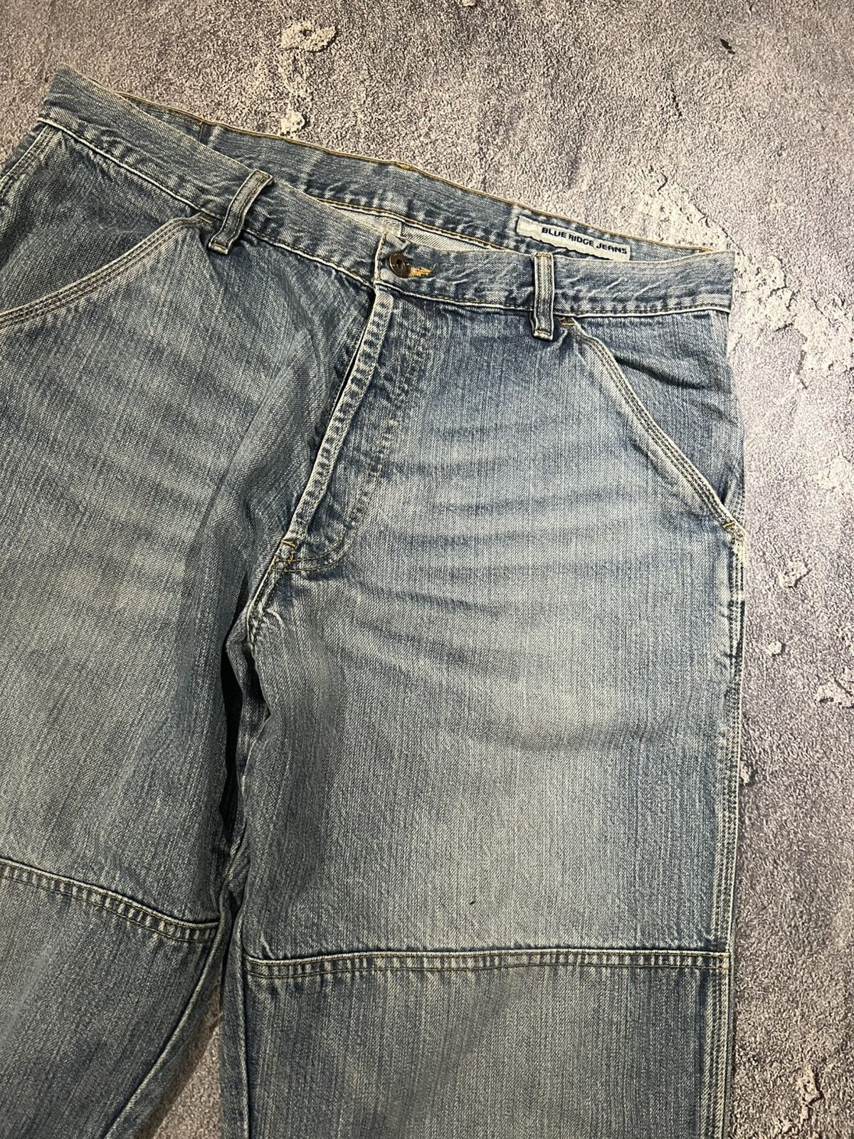 Vintage Washed Vintage Workwear Carpenter Jean Retro Style 90s Size US 35 - 8 Thumbnail