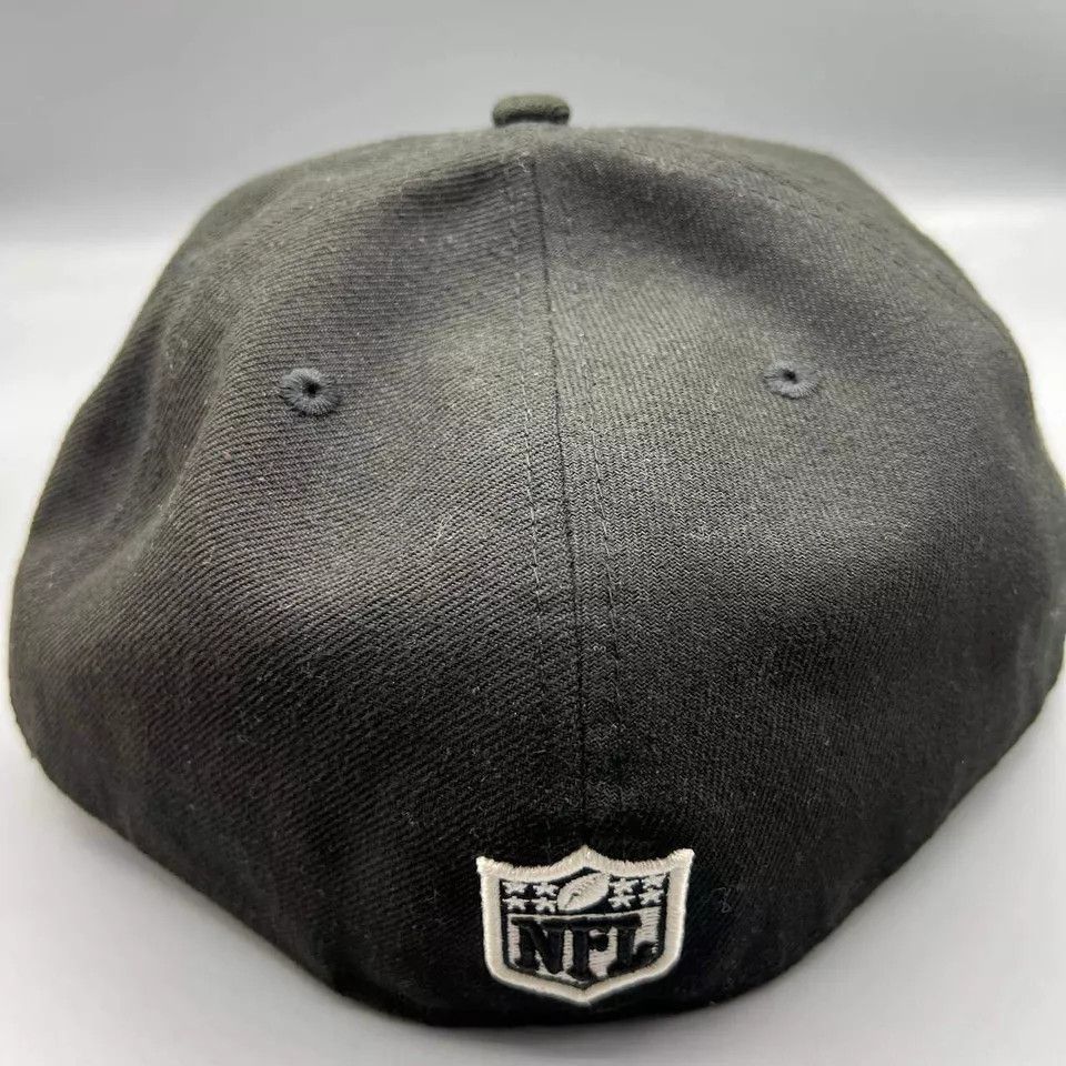New Era New York Jets Hat Men 7 3/4 59Fifty New Era NFL Fitted Cap Size ONE SIZE - 5 Thumbnail