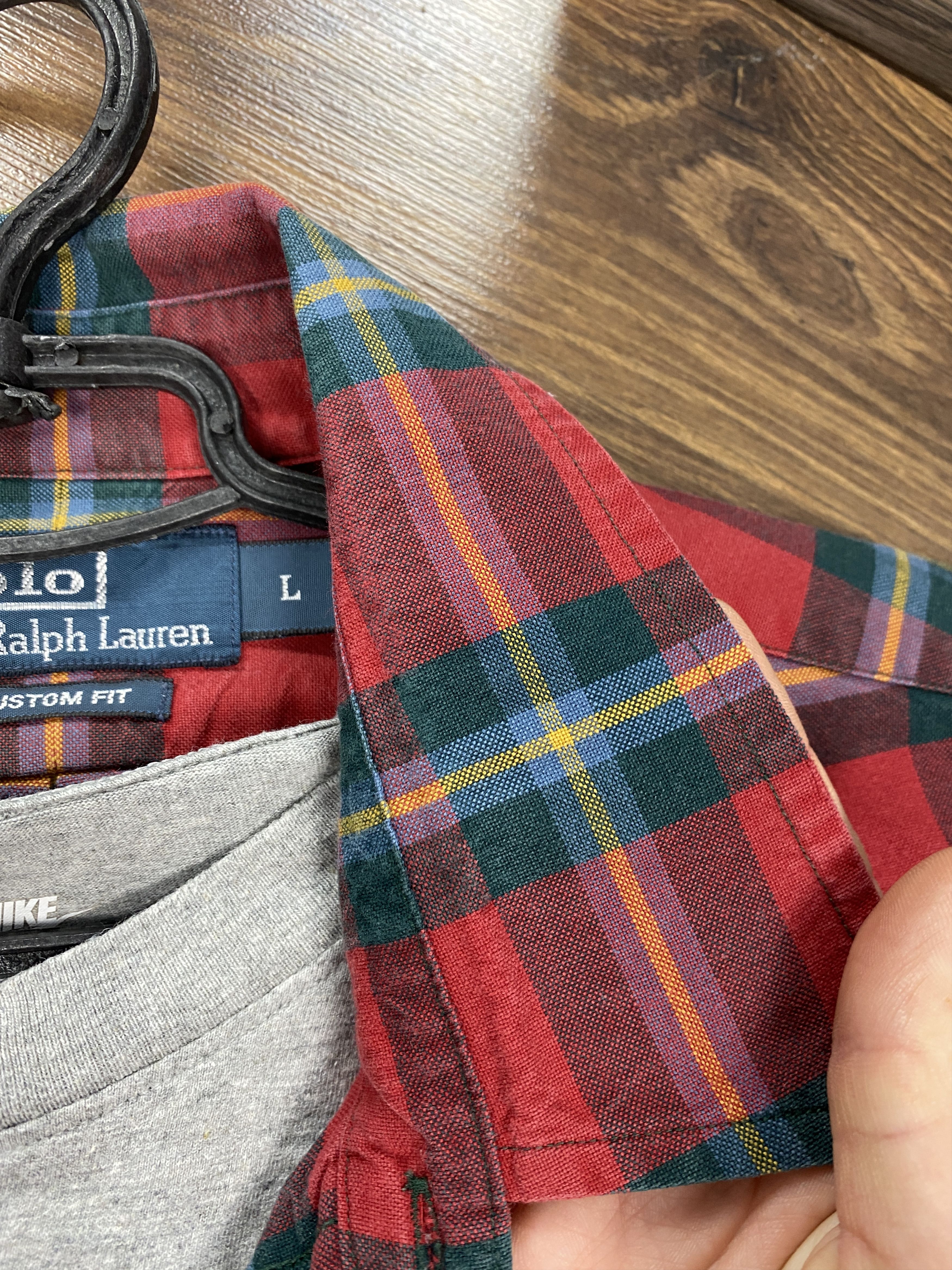 Flannel Polo Ralph Lauren vintage flannel plaid shirt y2k Size US L / EU 52-54 / 3 - 4 Thumbnail