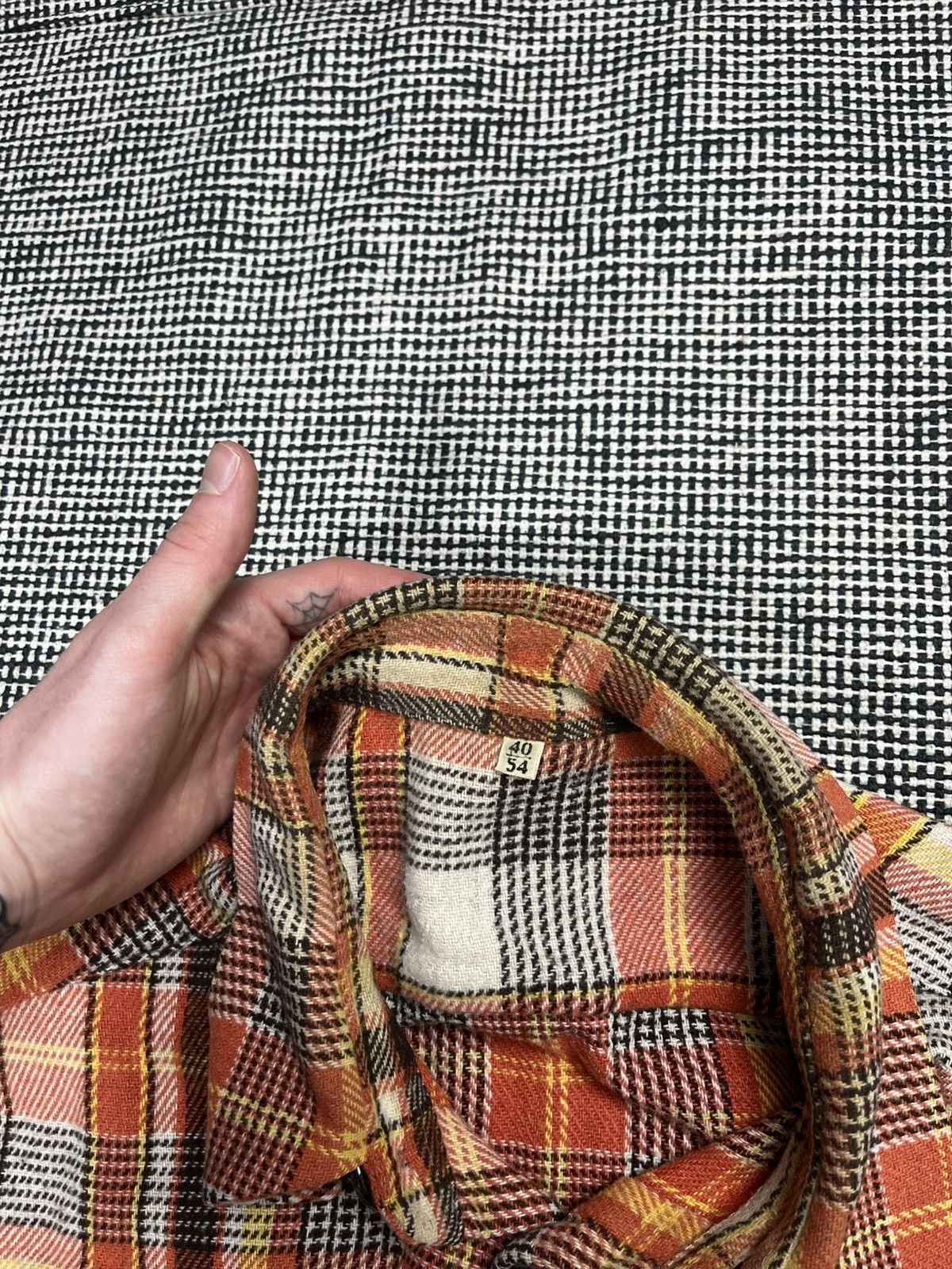 Dolce & Gabbana y2k D&G Dolce & Gabbana distressed oversized flannel shirt Size US L / EU 52-54 / 3 - 10 Thumbnail