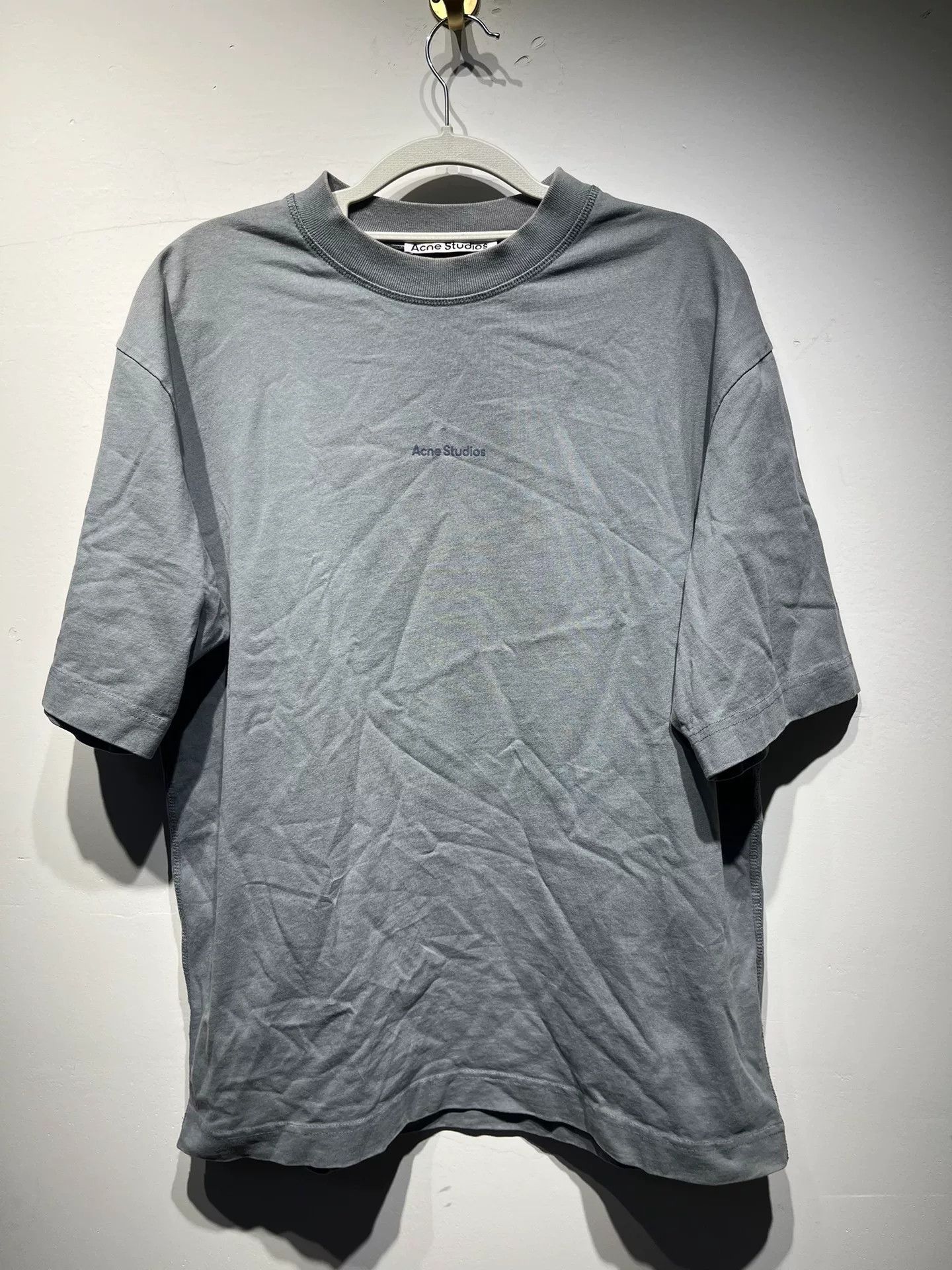 Acne Studios Acne Studios Printed Blue T-Shirt XS Men Size US XS / EU 42 / 0 - 1 Thumbnail