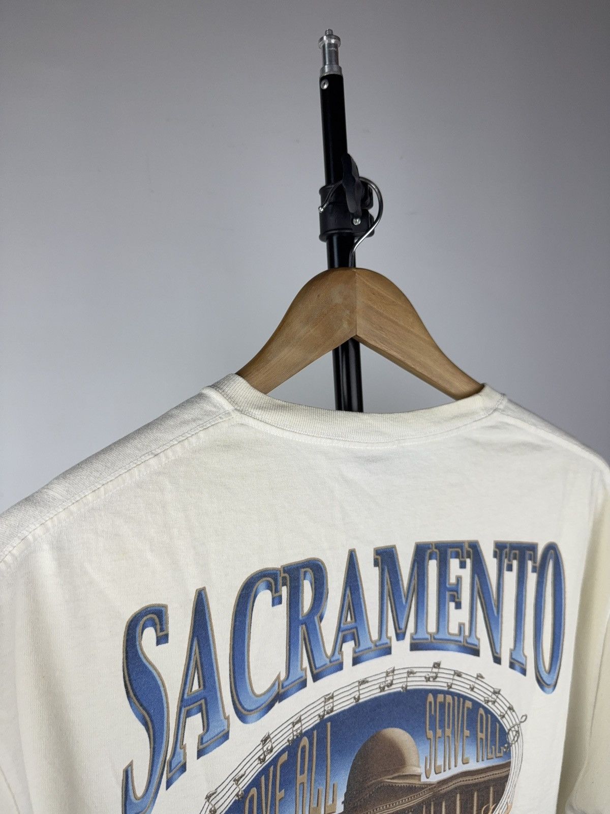 Hard Rock Cafe Vintage 90s Hard Rock Cafe Sacramento USA Graphic Tee Size US M / EU 48-50 / 2 - 19 Thumbnail