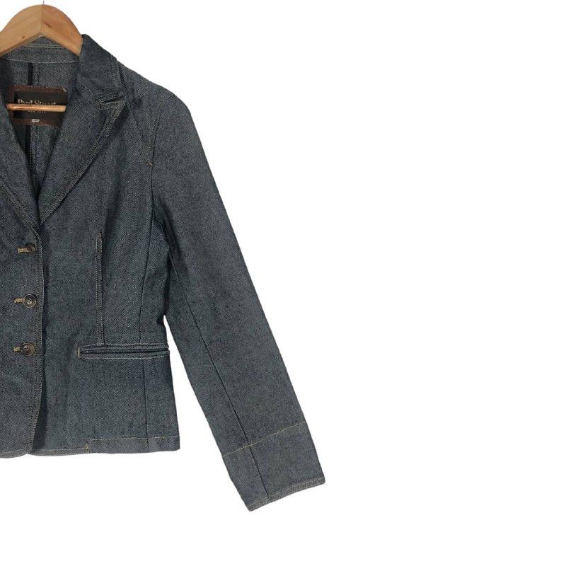Paul Stuart Paul Stuart New York Denim Blazer Size M / US 6-8 / IT 42-44 - 4 Thumbnail