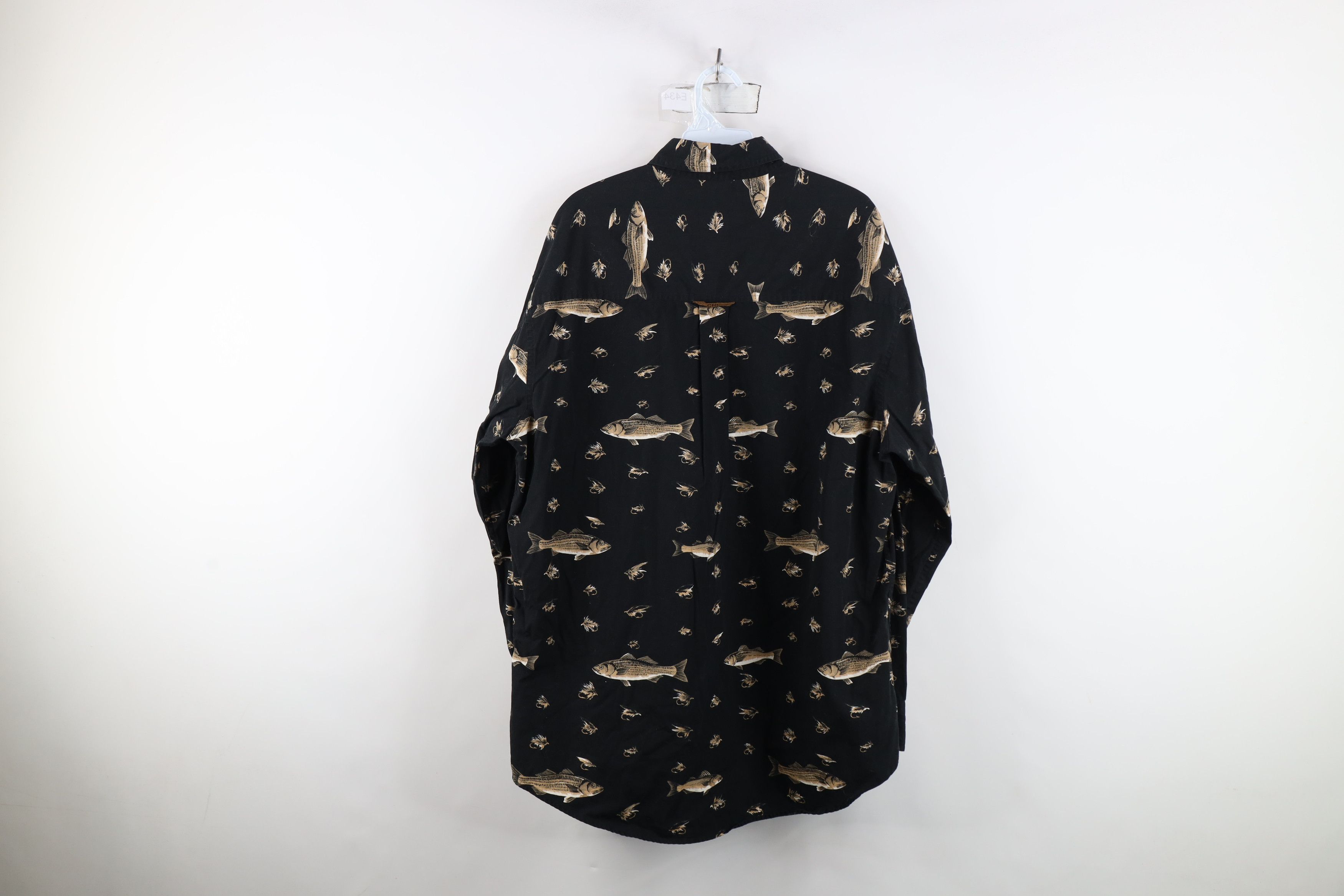 Polo Ralph Lauren Vintage 90s Chaps Ralph Lauren All Over Print Button Shirt Size US L / EU 52-54 / 3 - 13 Thumbnail