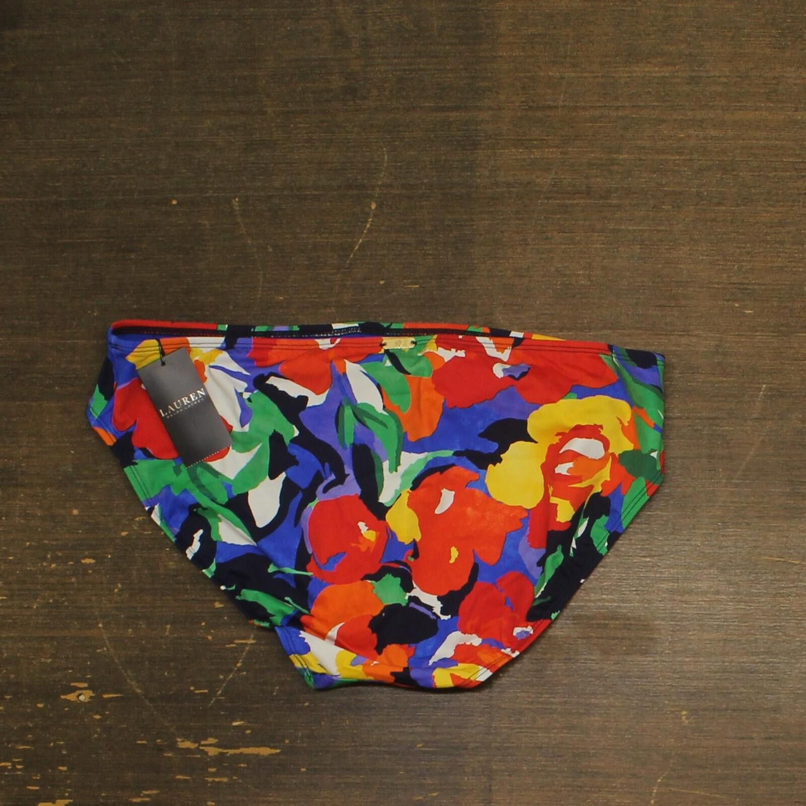 Lauren Ralph Lauren Nwt Lauren Ralph Lauren Bikini Bottom Multicolor Blue 16 Size ONE SIZE - 2 Thumbnail