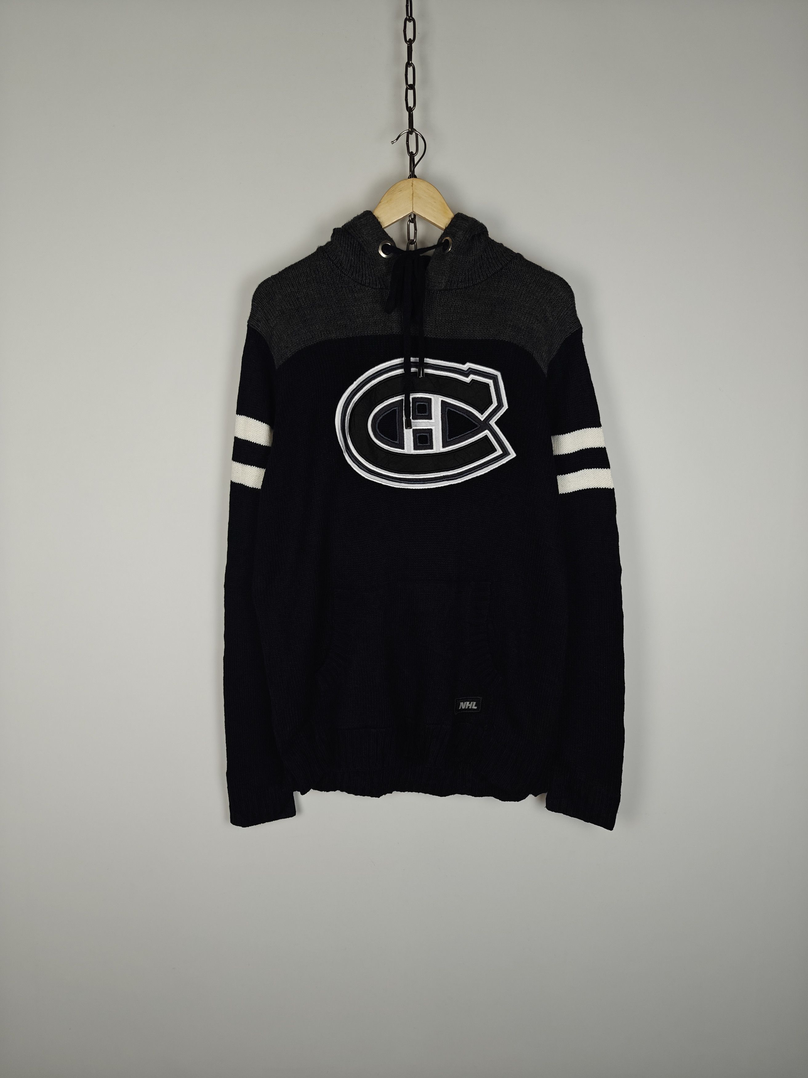 NHL NHL Montreal Canadiens Hoodie Knit Sweater Black size M Size US M / EU 48-50 / 2 - 1 Thumbnail