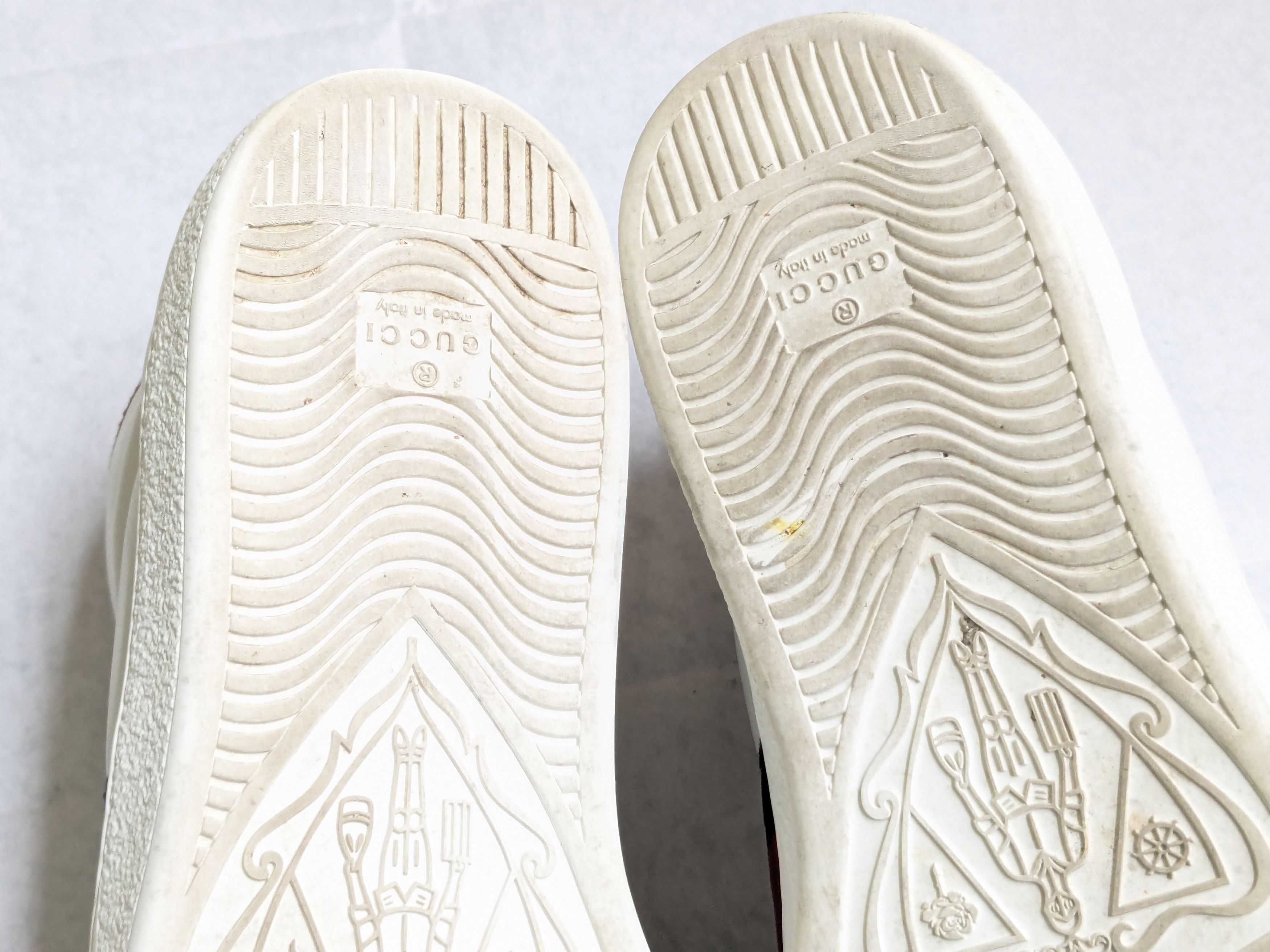 Gucci Gucci Ace Sneakers White 11.5 High Top Leather Size US 11.5 / EU 44-45 - 13 Thumbnail