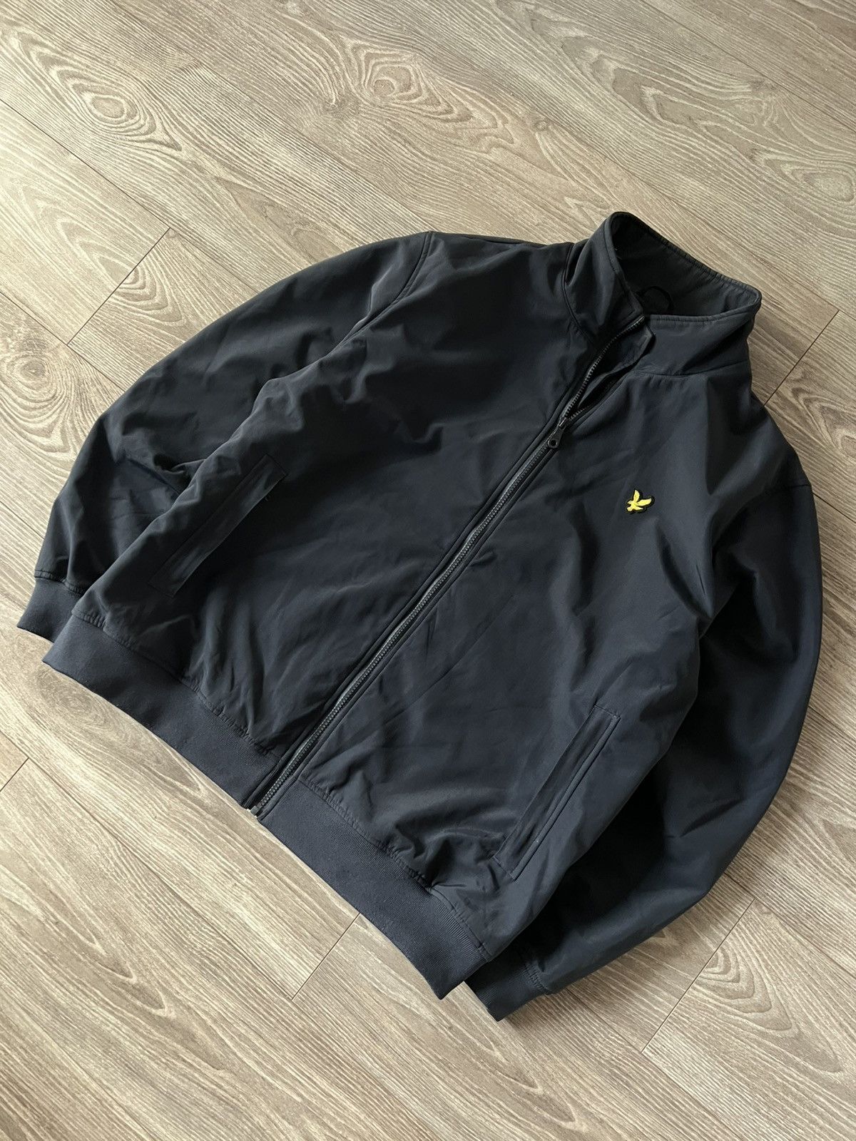 Designer × Lyle & Scott ‼️Archival Lyle & Scott Heavy Waterproof Material Zip Jacket‼️ Size US XXL / EU 58 / 5 - 7 Thumbnail