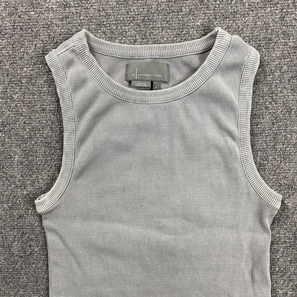 Anthropologie Anthropologie Tank Top Womens Small Pullover Knit Cotton Size S / US 4 / IT 40 - 2 Thumbnail