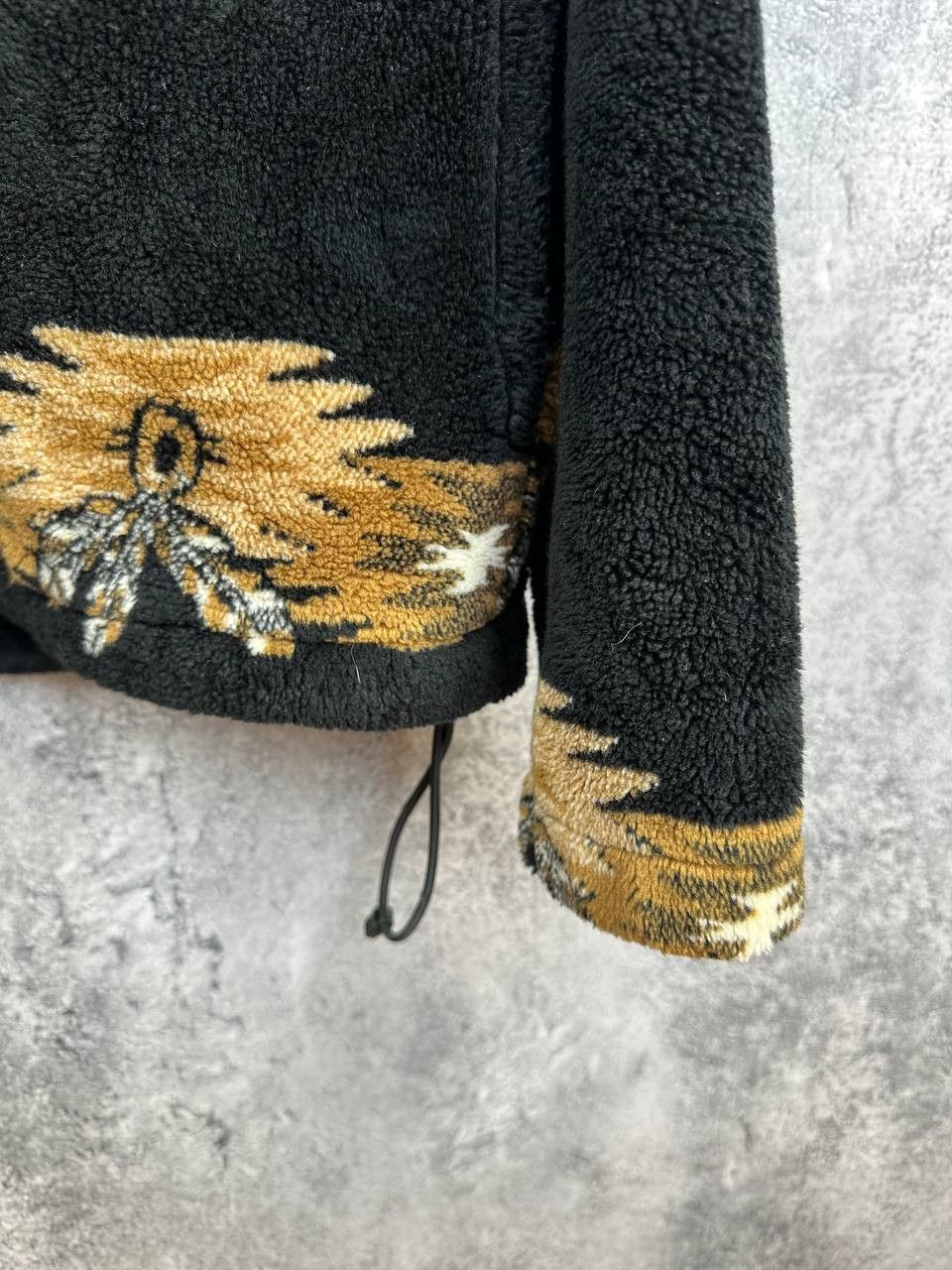 American Apparel Outback Trading Company "Bear" Native Pattern Fleece Jacket Size US L / EU 52-54 / 3 - 8 Thumbnail