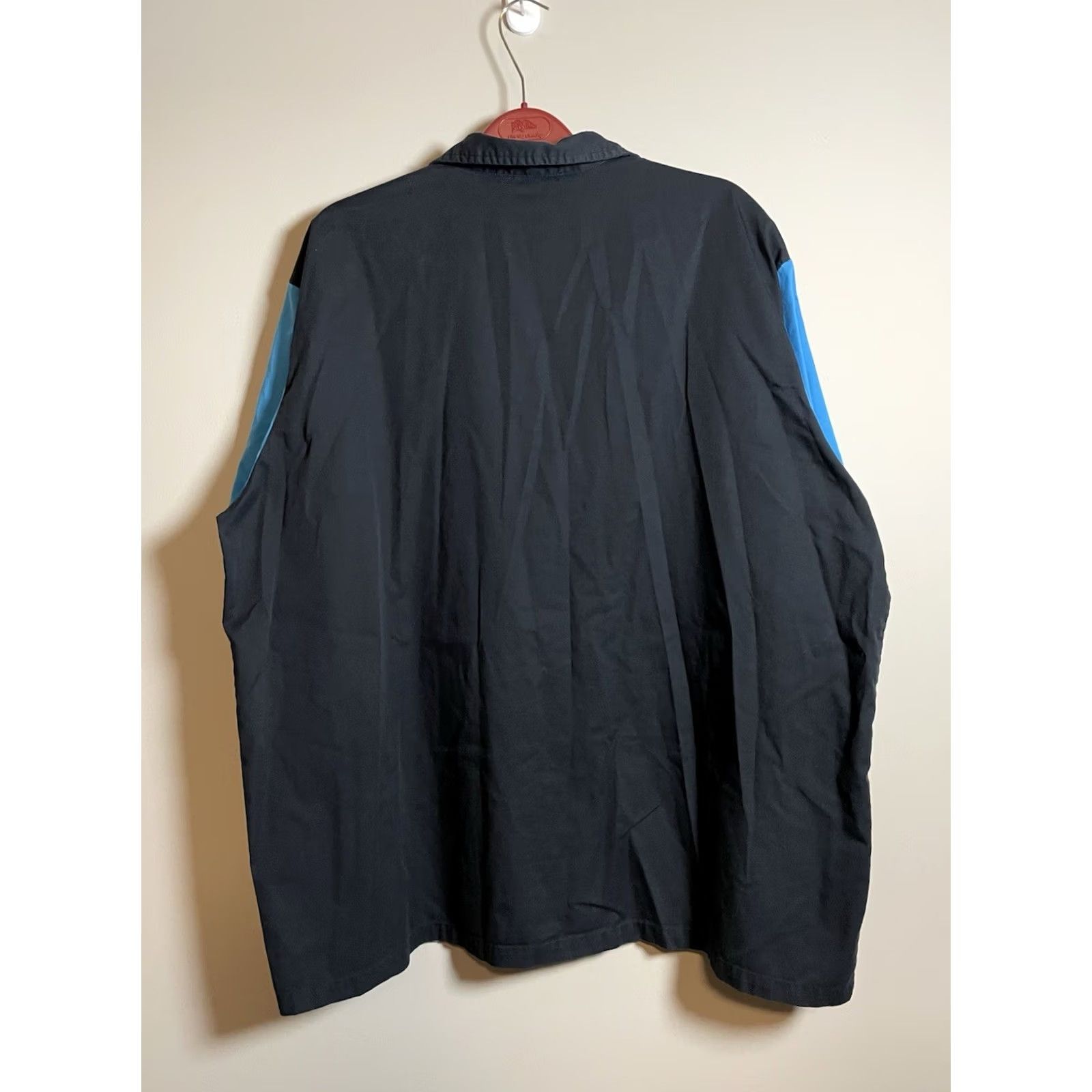 Vintage Hilton Shirt Mens 2XL Black Blue Bowling Retro Button-Up Short Sleeve Collared Spread Vintage: No Size US XXL / EU 58 / 5 - 4 Thumbnail