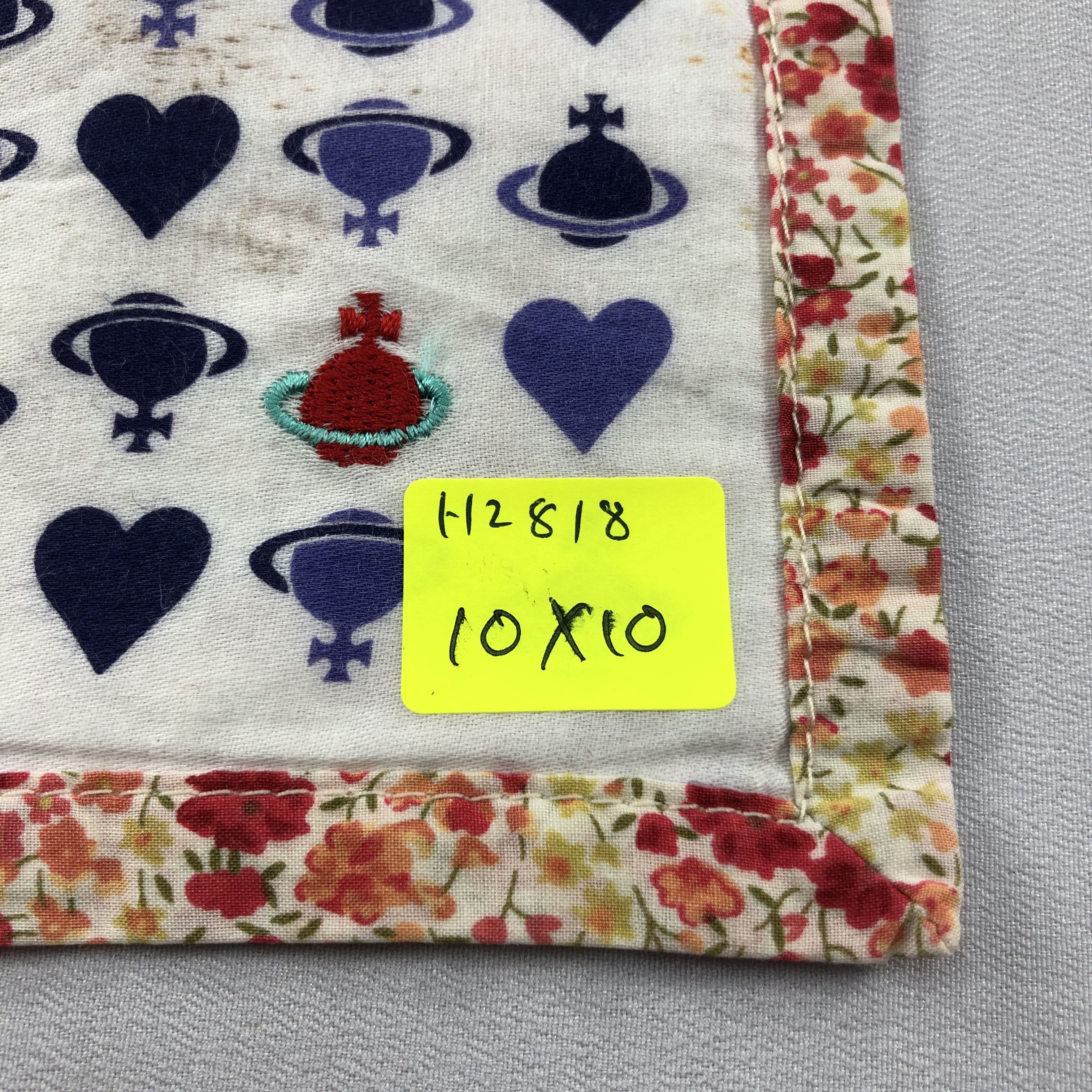 Japanese Brand Vivienne Westwood Handkerchief Neckerchief Bandana H2818 Size ONE SIZE - 7 Thumbnail