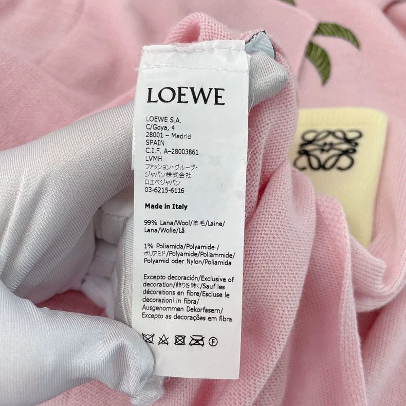 Loewe LOEWE Pink knit top Size S / US 4 / IT 40 - 8 Thumbnail