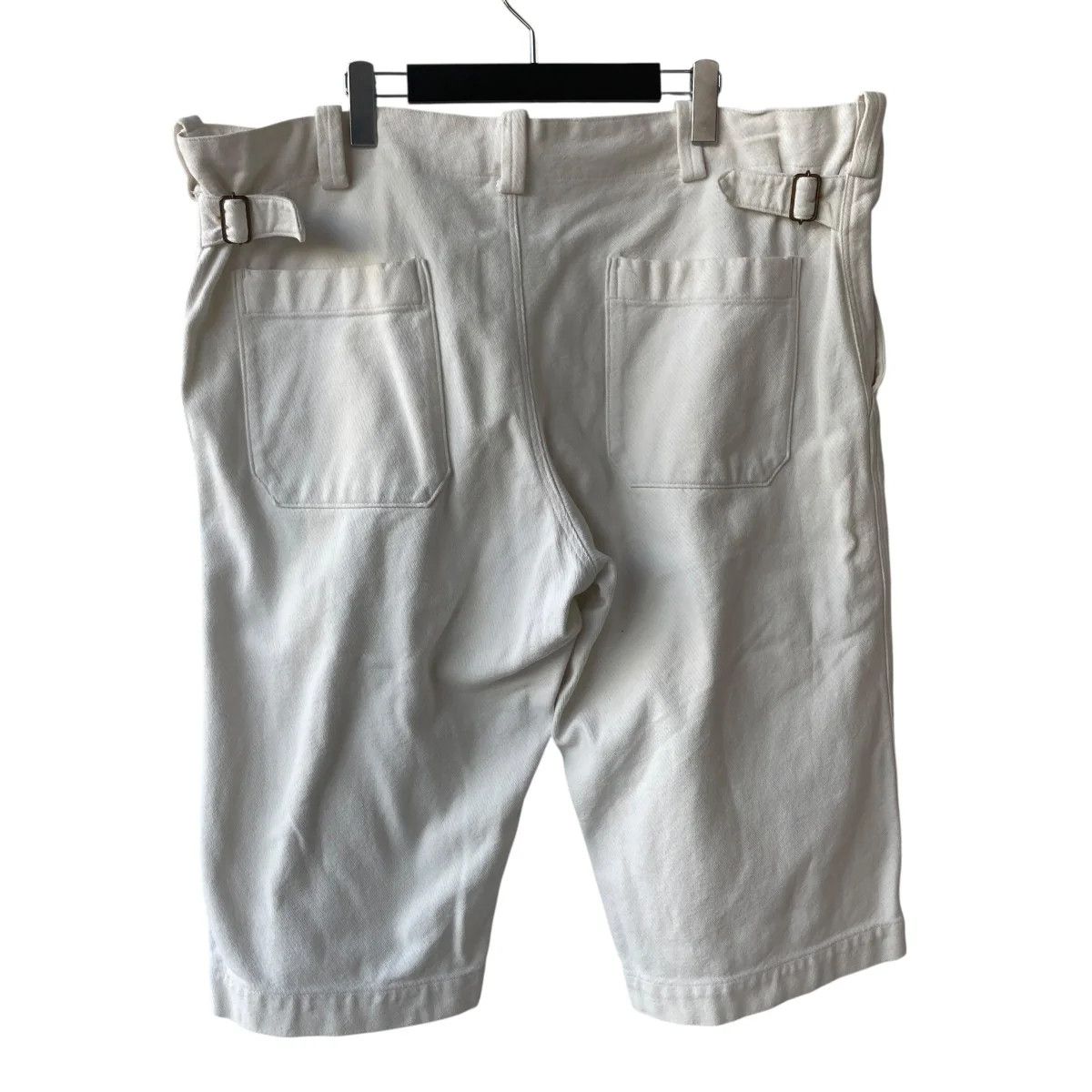 Yohji Yamamoto Yohji Yamamoto pour homme/white Shorts Size US 44 / EU 60 - 2 Thumbnail