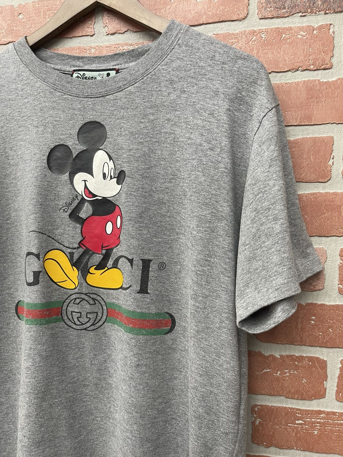 Disney × Gucci Size XS - Gucci x Disney Mickey Mouse Tee Grey Size US XS / EU 42 / 0 - 3 Thumbnail