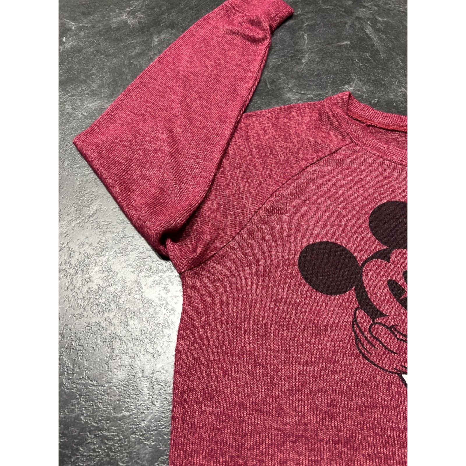 Disney Disney Parks Juniors Minnie Mouse Mickey Mouse Graphic Sweater Top Red XL Long Sleeve Pullover Womens Size XL / US 12-14 / IT 48-50 - 5 Thumbnail