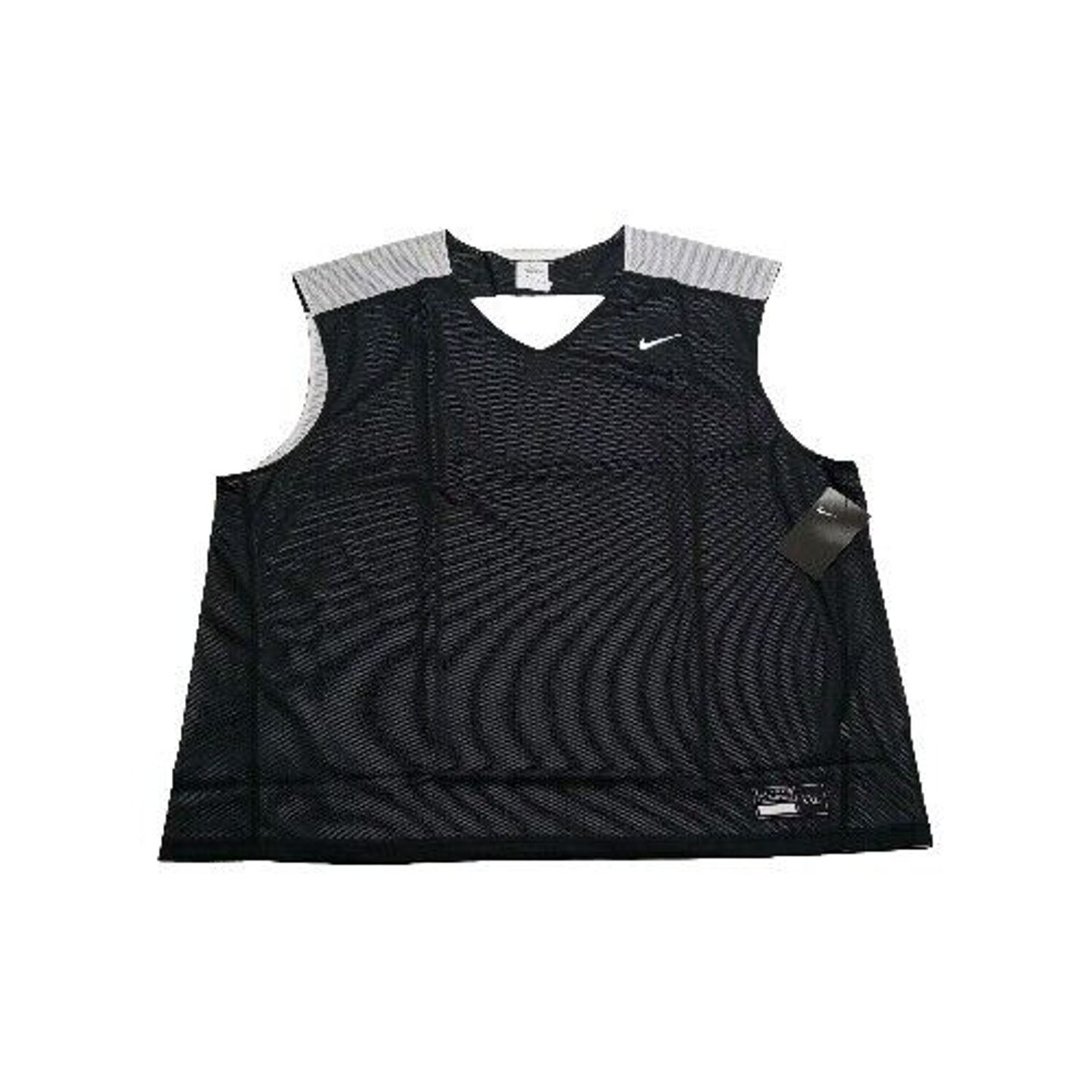 Nike Nike Reversible Performance Training Jersey Men's 2XL Black Size US XXL / EU 58 / 5 - 1 Thumbnail