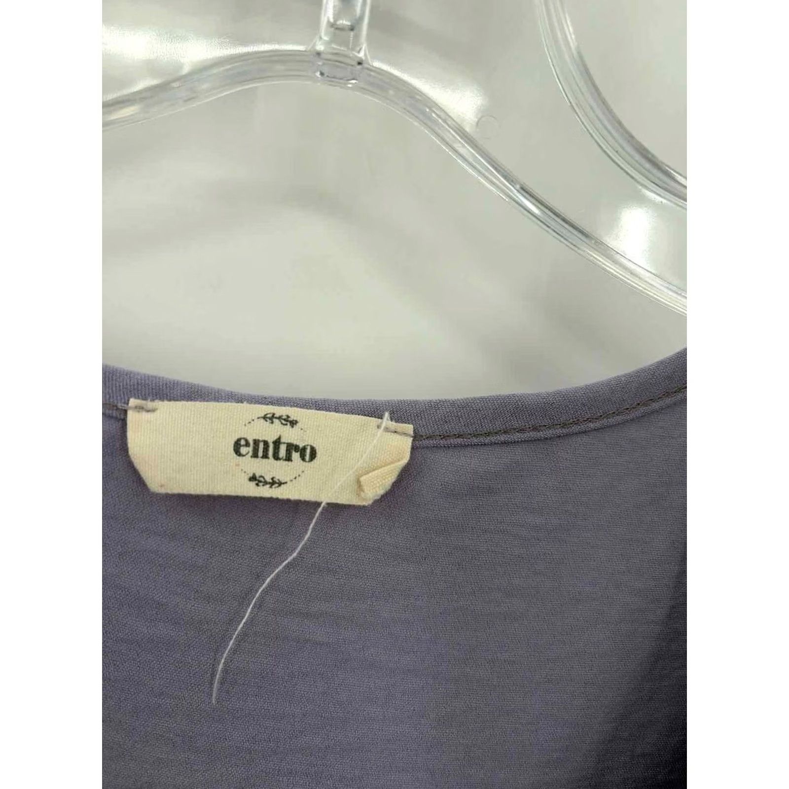 Vintage Pre-Owned Entro Purple Blouse Medium Size M / US 6-8 / IT 42-44 - 2 Thumbnail