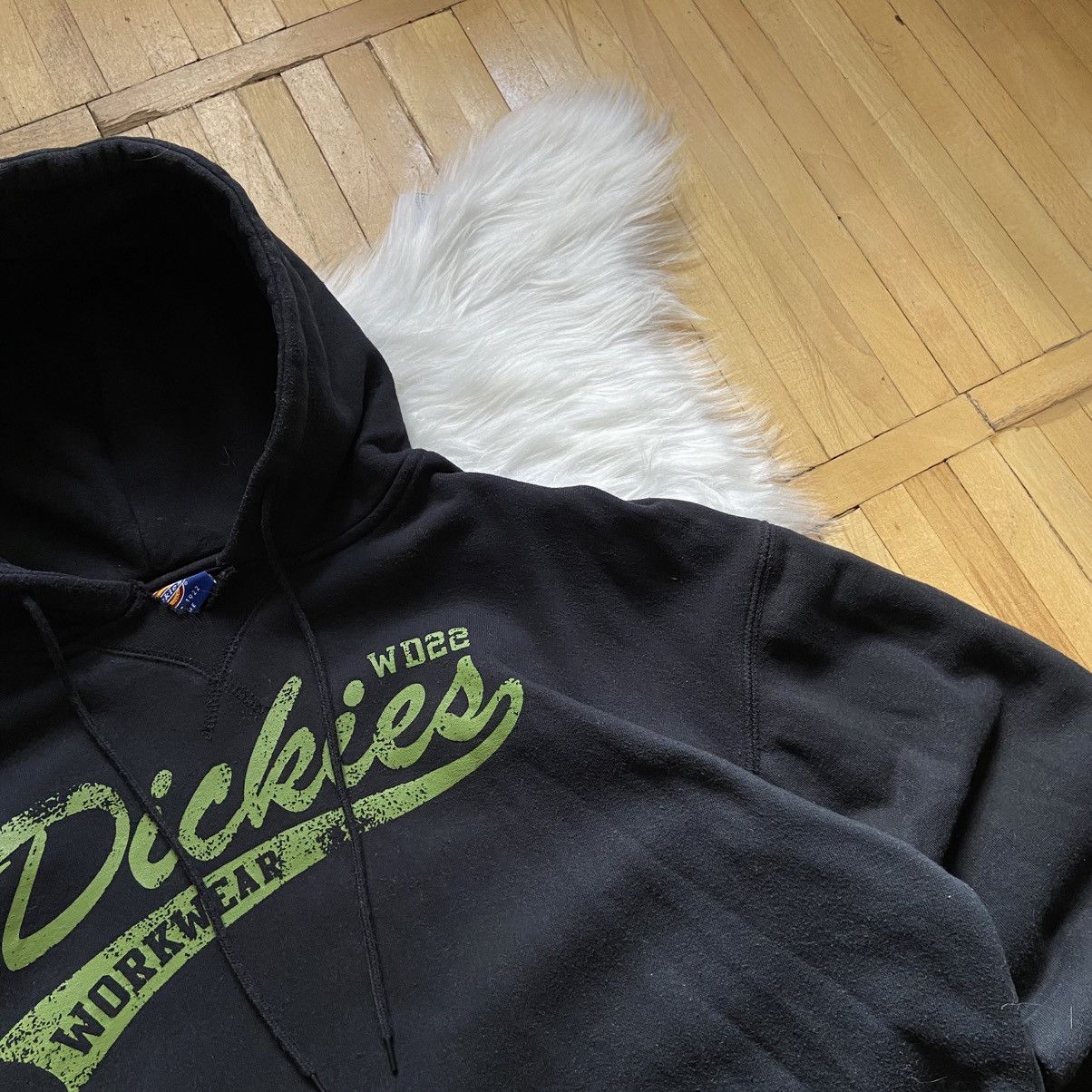 Dickies 📌 Crazy Dickies Workwear Vintage Baggy Y2K Faded Hoodie Size US L / EU 52-54 / 3 - 3 Thumbnail