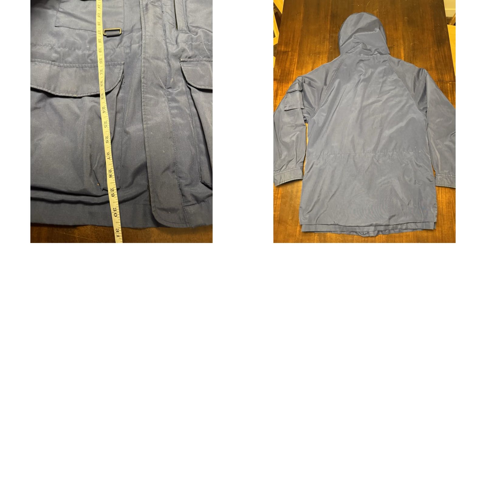 Eddie Bauer VINTAGE Eddie Bauer Blue Flannel Lined Parka Jacket Full Zip Hooded Women’s M Jacket Size M / US 6-8 / IT 42-44 - 8 Thumbnail