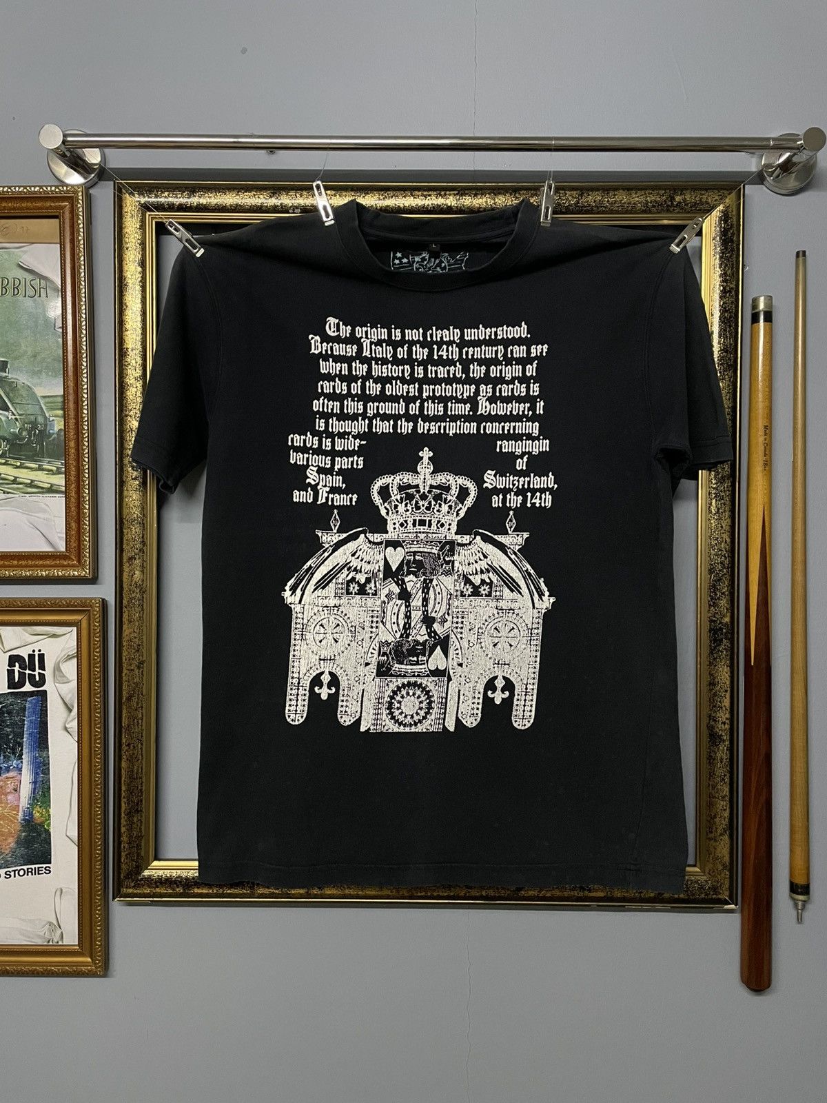 Japanese Brand Vintage Japan Designer Goldexperience The Origin Poem Tshirt Size US M / EU 48-50 / 2 - 1 Thumbnail