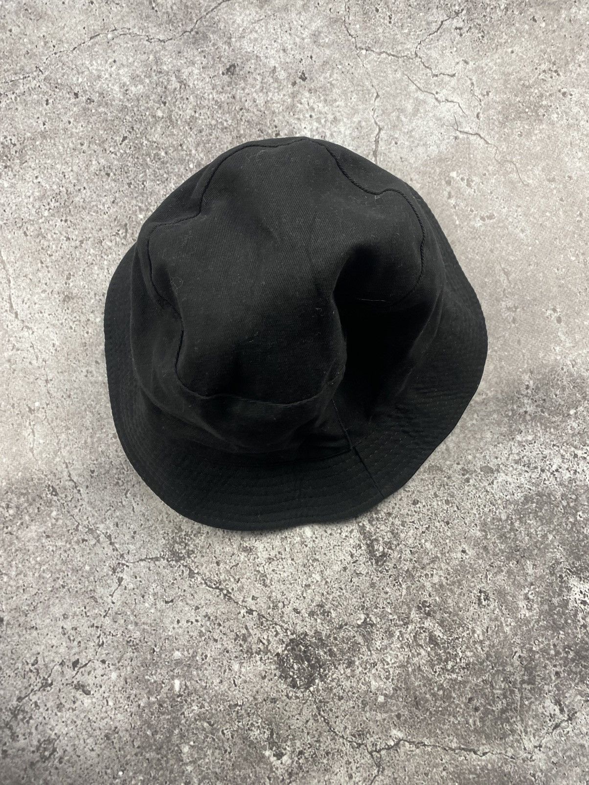 Japanese Brand Y2K Leather Syle Opium Bucket hat Avantgarde Cowboy Style Size ONE SIZE - 3 Thumbnail