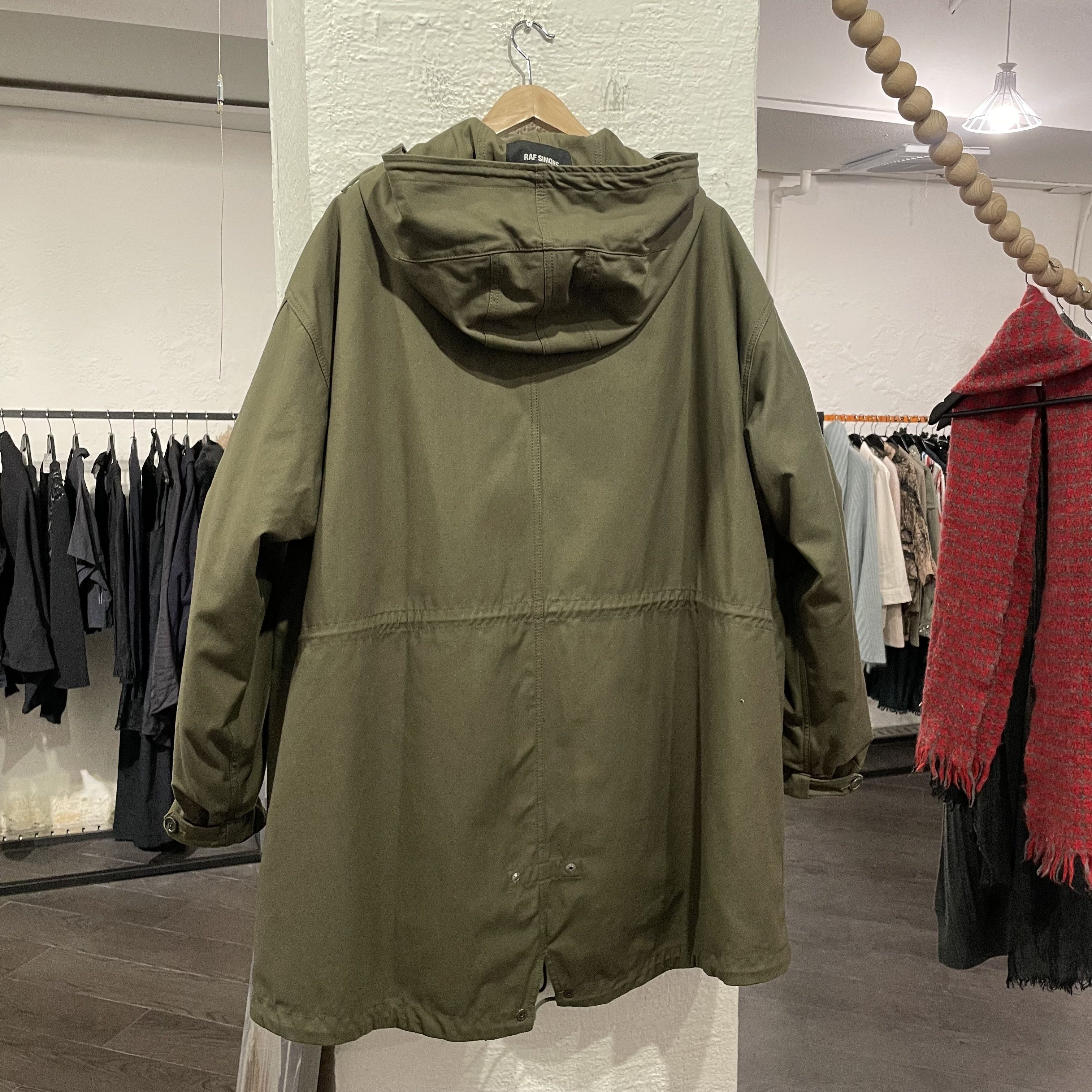 Raf Simons Raf Simons 19aw blue velvet M48 Parka Size US L / EU 52-54 / 3 - 4 Thumbnail