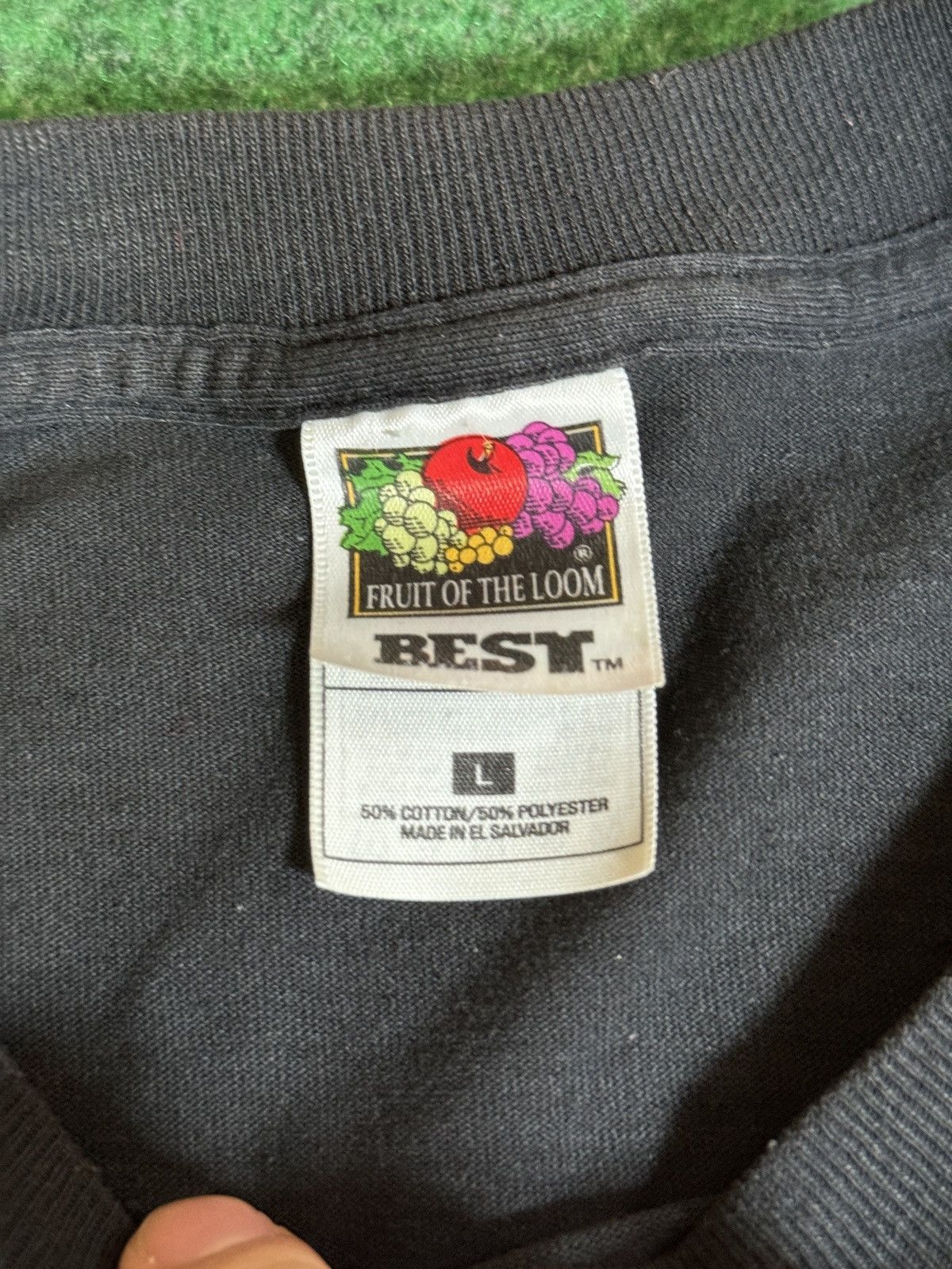 Fruit Of The Loom × Vintage Vintage Y2K John Fetterman Band Long Hard Road T Shirt Size US L / EU 52-54 / 3 - 3 Thumbnail