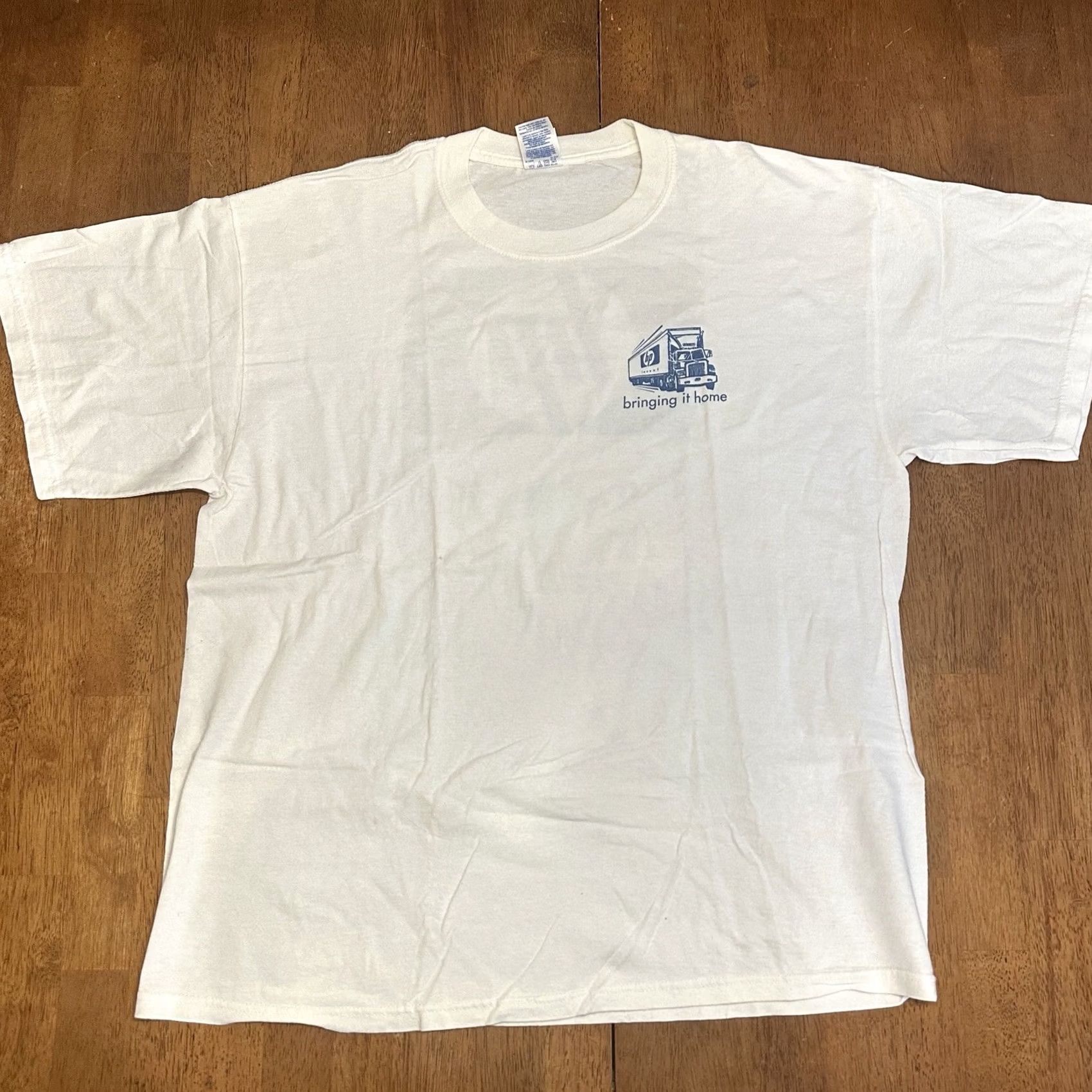Gildan Vintage HP Hewlett Packard Invent Shirt XL Y2K Graphic Print - Mens Size US XL / EU 56 / 4 - 2 Thumbnail