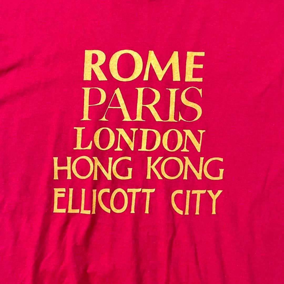 Vintage Vintage 90s Rome Paris Travel Cities Tee Size US L / EU 52-54 / 3 - 2 Thumbnail