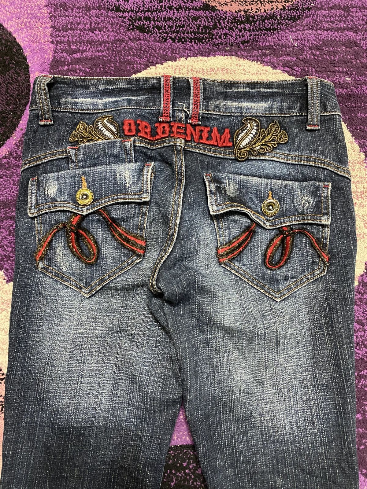 If Six Was Nine × Japanese Brand 💥Flare💥 Origin Jeans Bootcut Denim Japanese Brand Size US 30 / EU 46 - 2 Thumbnail