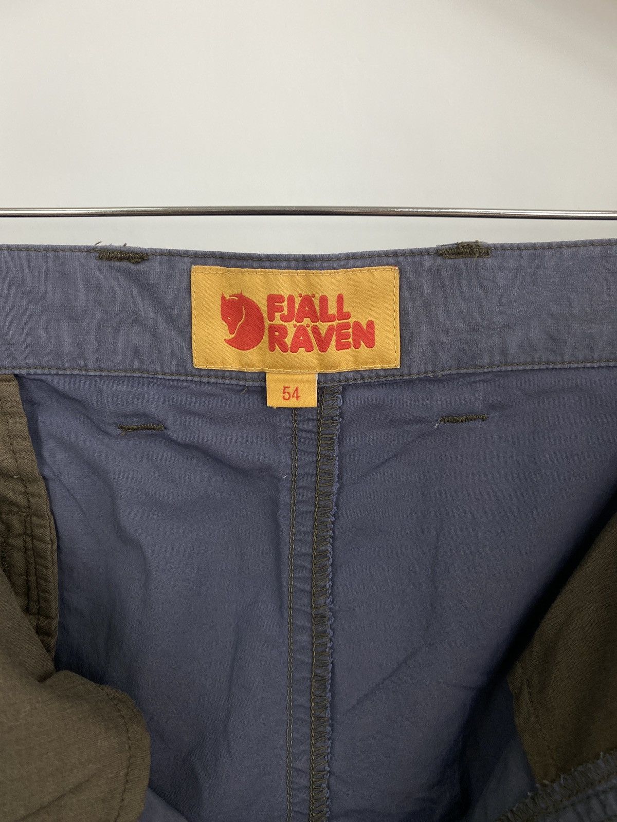 Fjallraven Vintage 90s Fjallraven Nylon Cargo Trekking Outdoor Pants Size US 35 - 7 Thumbnail