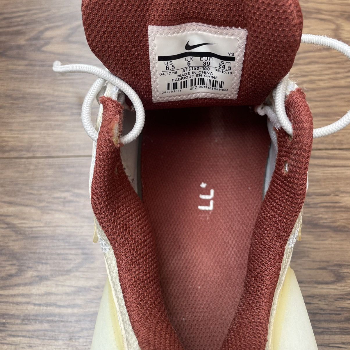 A-COLD-WALL* × Nike Nike x A-COLD-WALL* Zoom Vomero 5 Size US 6.5 / EU 39-40 - 11 Thumbnail