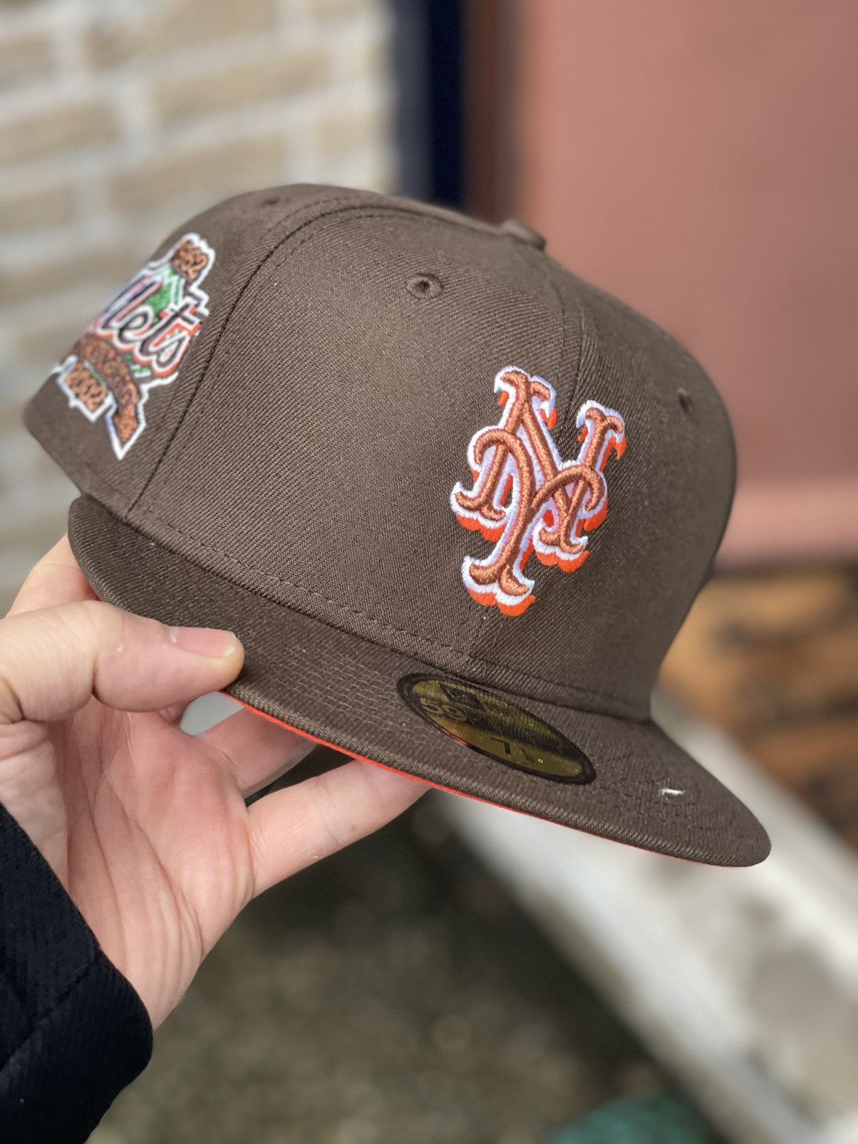 New Era 59fifty NY Meta size 7 1/8
