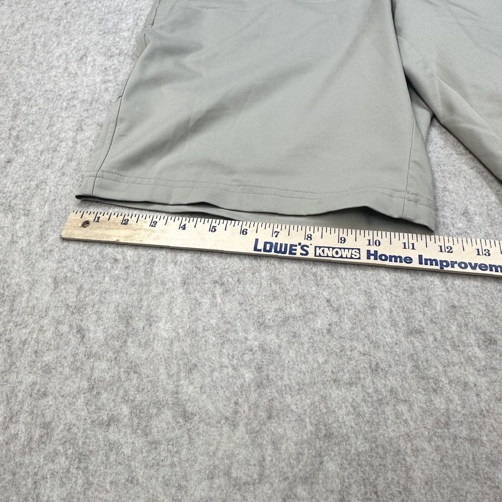 Fila FILA Mens Golf Shorts 36 Gray Flat Front Stretch Performance Chino Casual Style Athletic Inseam 10in Pockets Regular Waist 36 Gray FILA Sport Size US 36 / EU 52 - 5 Thumbnail