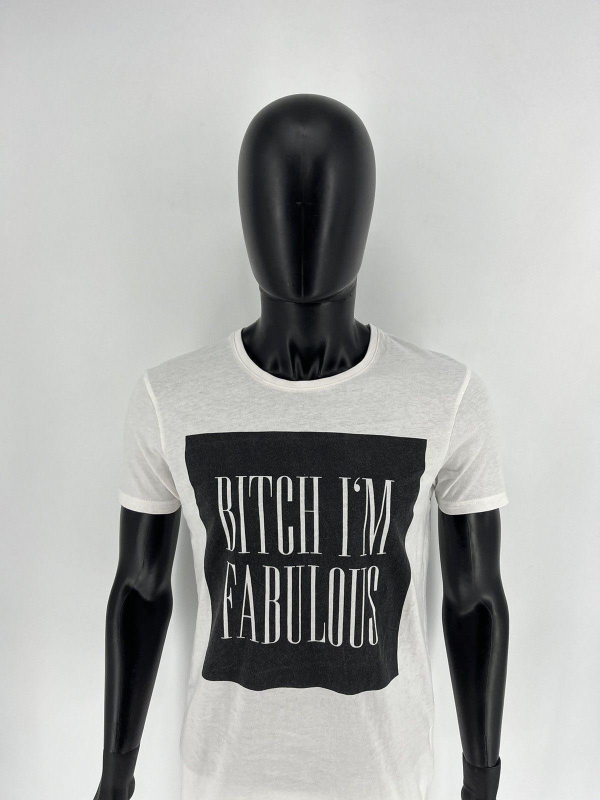 Vintage Vintage Inscription Adult “ Bitch im Fabulous ” Humor Tee Size US M / EU 48-50 / 2 - 5 Thumbnail