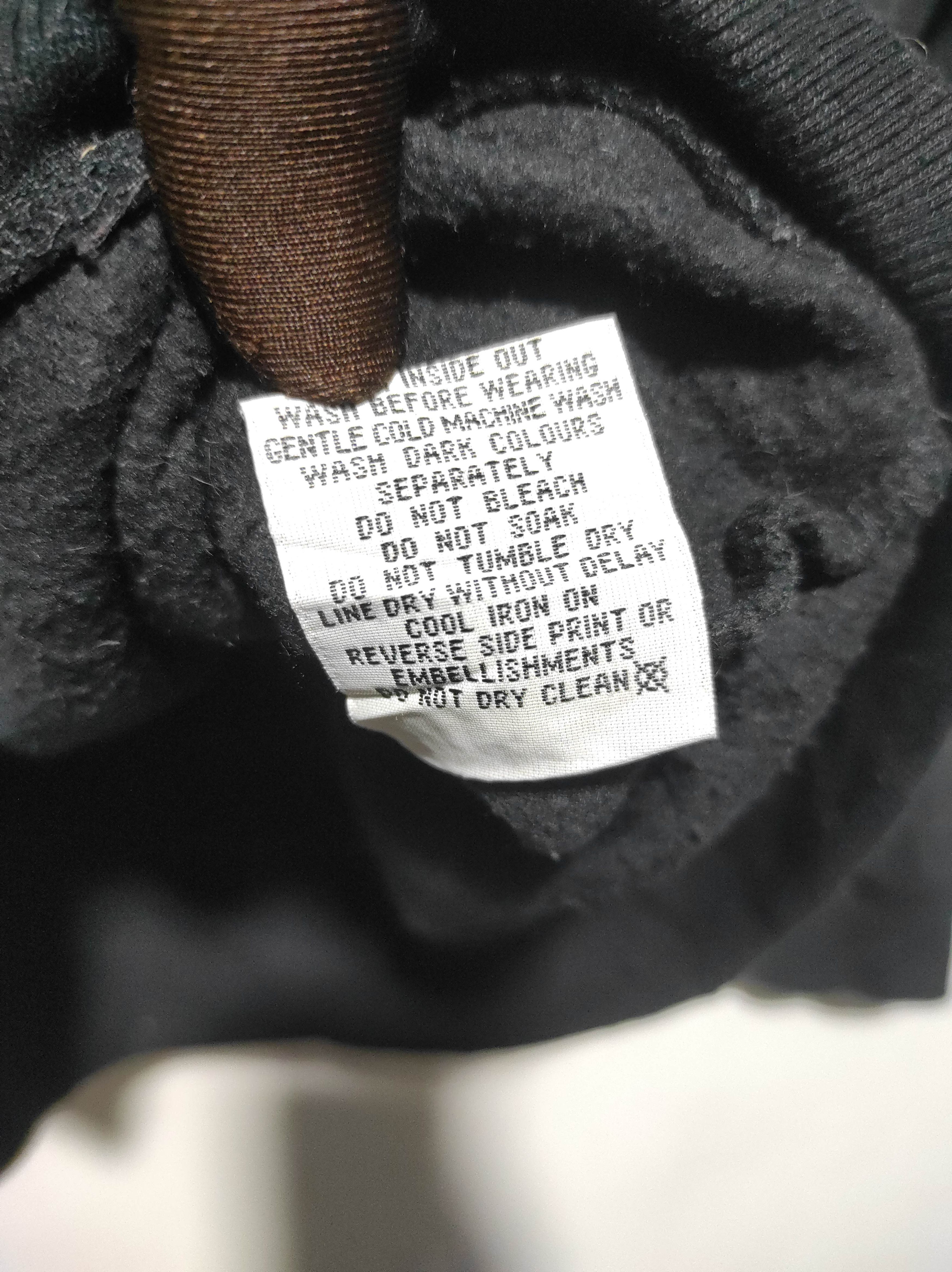 Hysteric Glamour Rivers Black Fur Hoodie IfSixWasNine LGB style Size US L / EU 52-54 / 3 - 10 Thumbnail