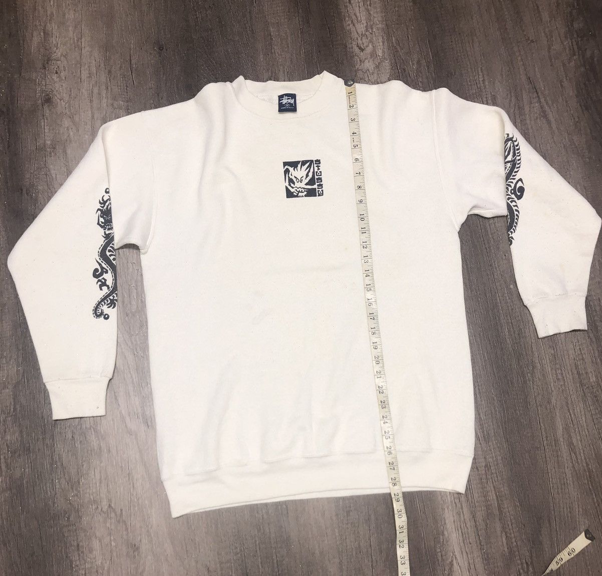Other Vintage Stussy Dragon Long Sleeve sweatshirt Size US M / EU 48-50 / 2 - 13 Thumbnail