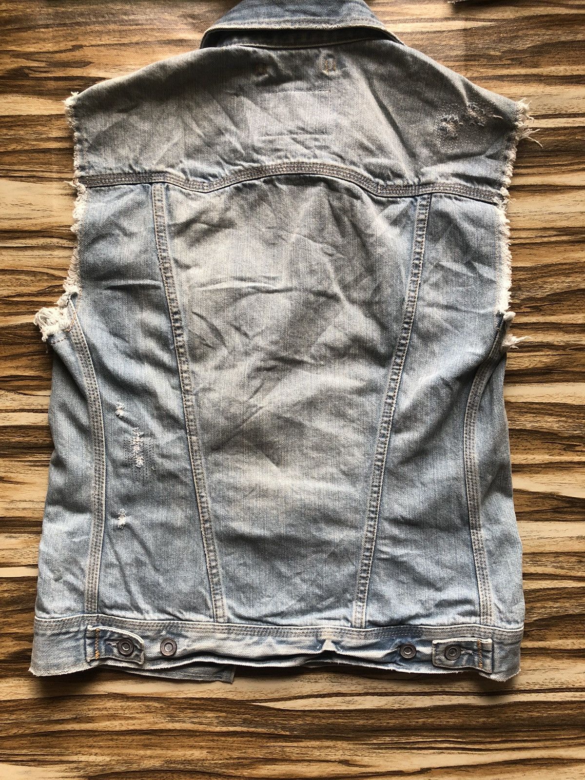 Le Grande Bleu (L.G.B.) 🇯🇵Goa Denim Selvedge sleveless Jacket Kapital Sid Vicious Size US M / EU 48-50 / 2 - 5 Thumbnail
