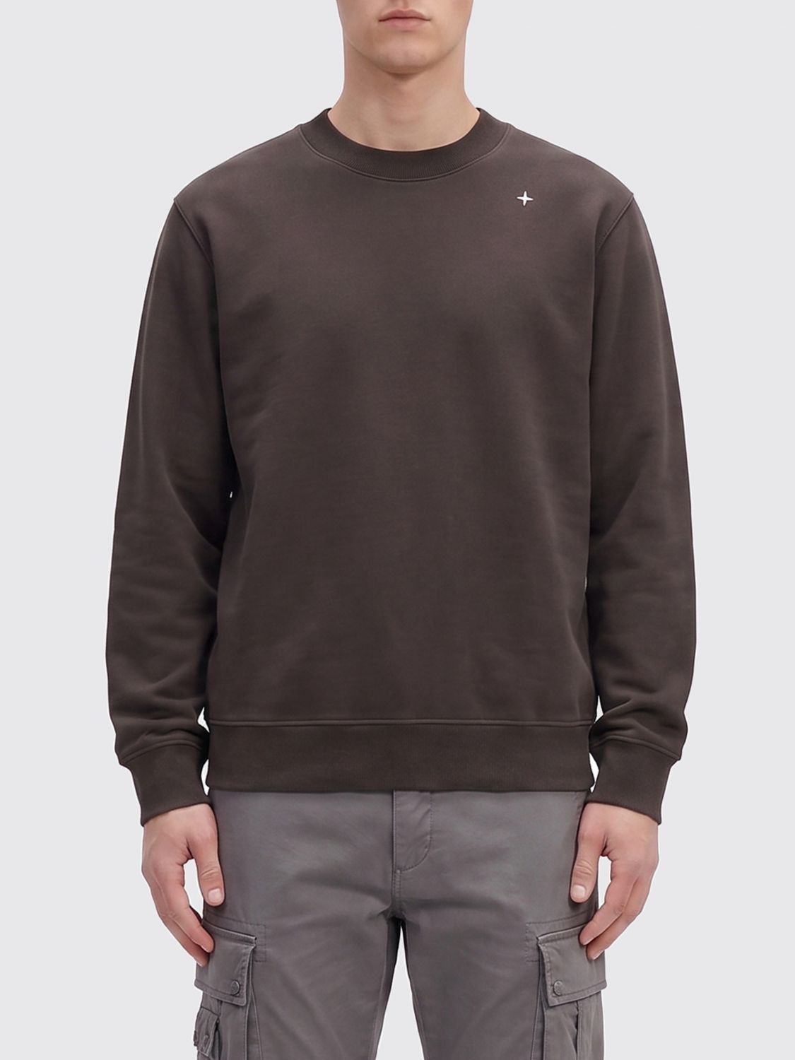 Stone Island Stone Island Sweatshirt Men Charcoal Size US S / EU 44-46 / 1 - 1 Thumbnail
