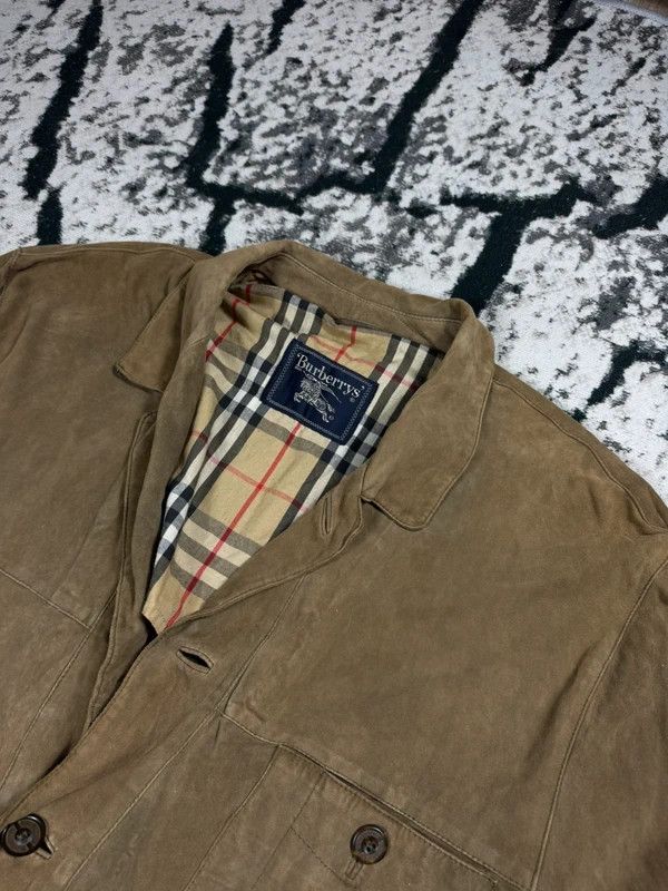 Burberry Vintage Burberry full pattern leather coat beige brown L Size US L / EU 52-54 / 3 - 3 Thumbnail