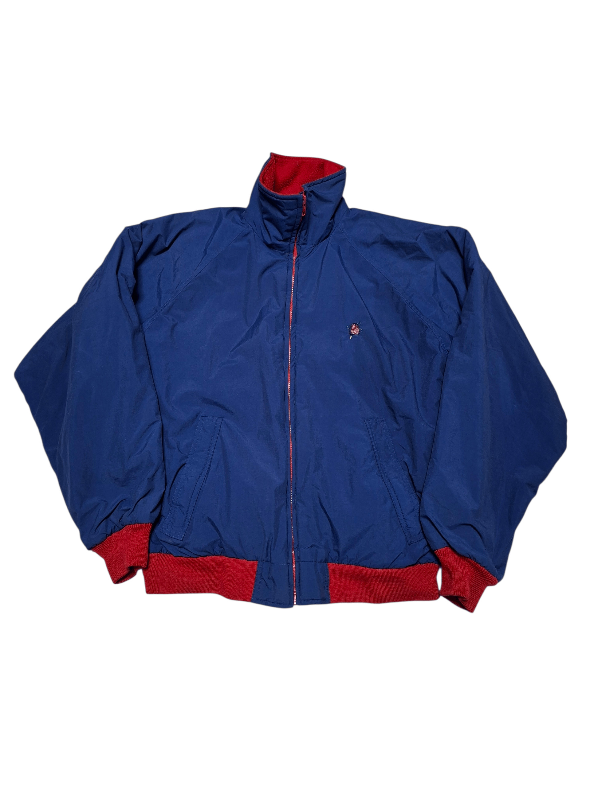 Chaps Ralph Lauren CHAPS RALPH LAUREN VINTAGE NYLON JACKET ON FLEECE Size US M / EU 48-50 / 2 - 1 Thumbnail