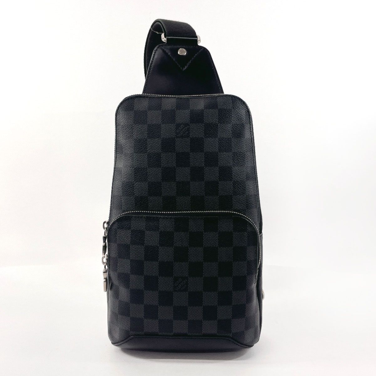 image of Louis Vuitton Avenue Sling Bag Crossbody Bag Canvas N41719 In in Black, Men's