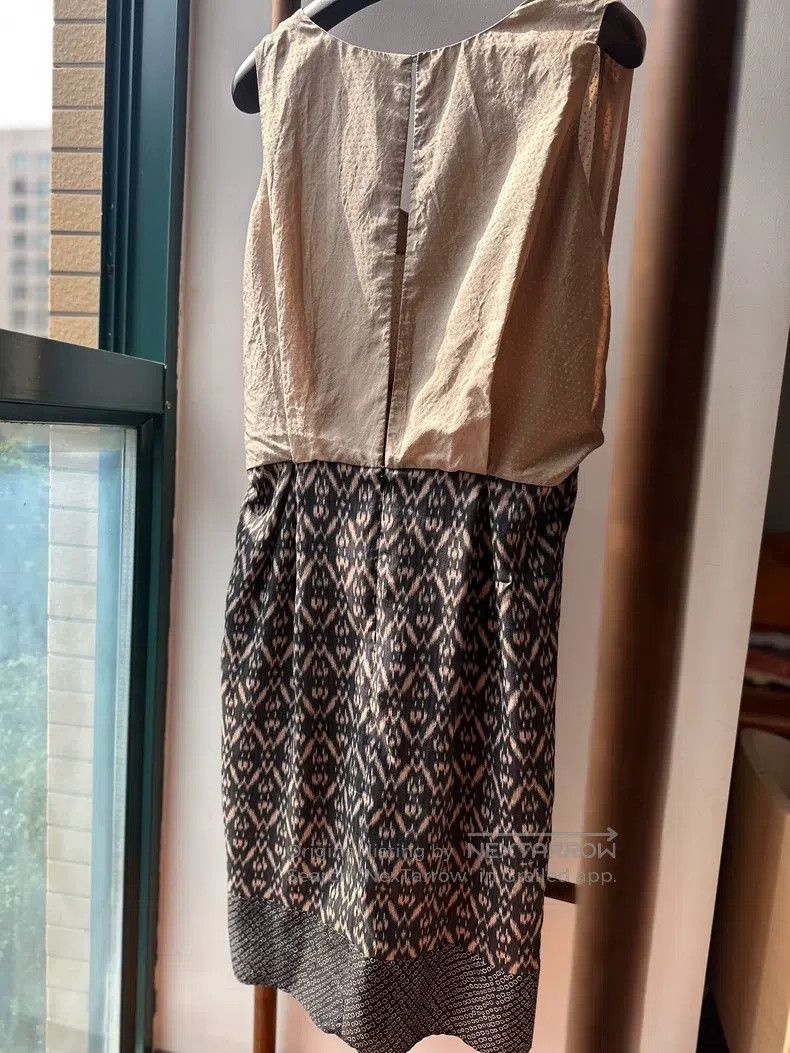 Dries Van Noten Dries Van Noten Color Block Dress Size M / US 6-8 / IT 42-44 - 5 Thumbnail