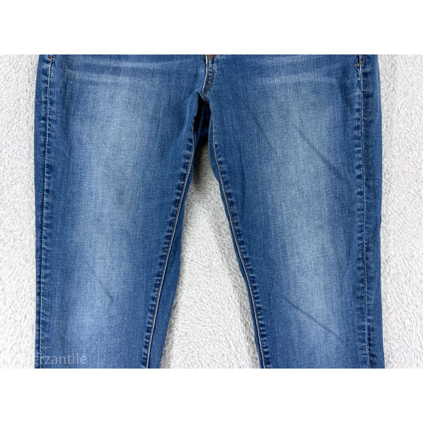 Lucky Brand Lucky Brand Women's Denim Capri Pants Size 28 Blue Cotton Blend Stretch Vintage None Size 28" / US 6 / IT 42 - 7 Thumbnail