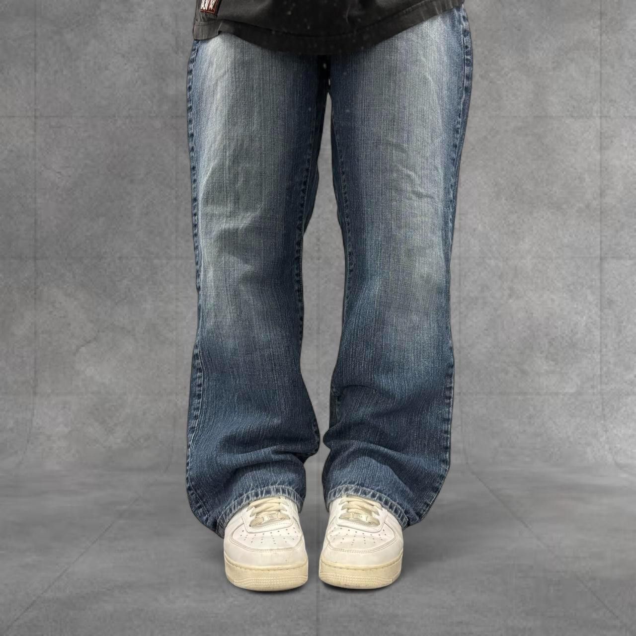 Vintage Crazy Vintage Y2K 2000s Baggy Wideleg Apt9 Dark Wash Skater Streetwear Denim Jeans! Size US 36 / EU 52 - 1 Thumbnail