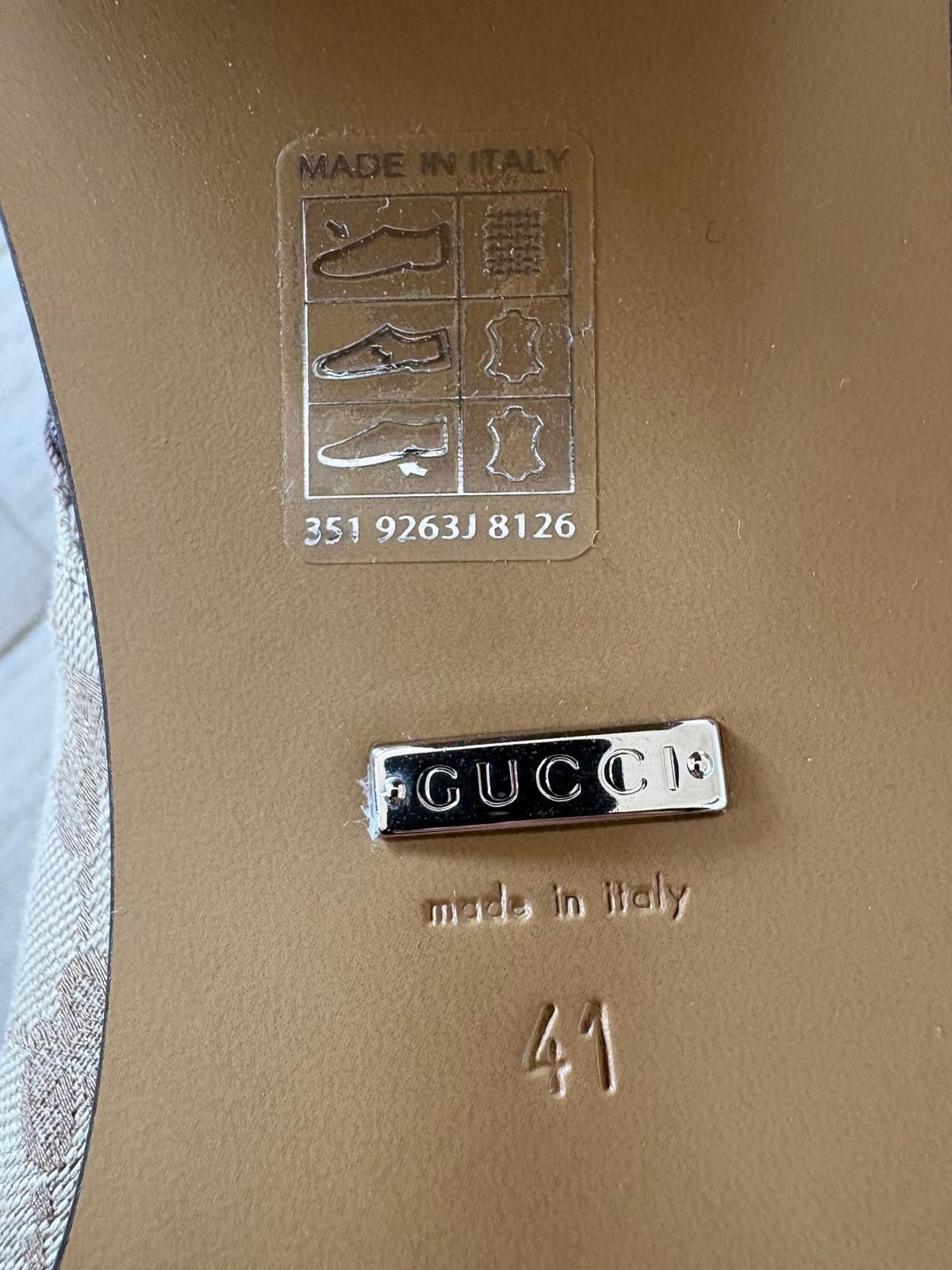 Gucci Gucci GG Supreme Canvas Knee Hight Boots Size US 11 / IT 41 - 9 Thumbnail